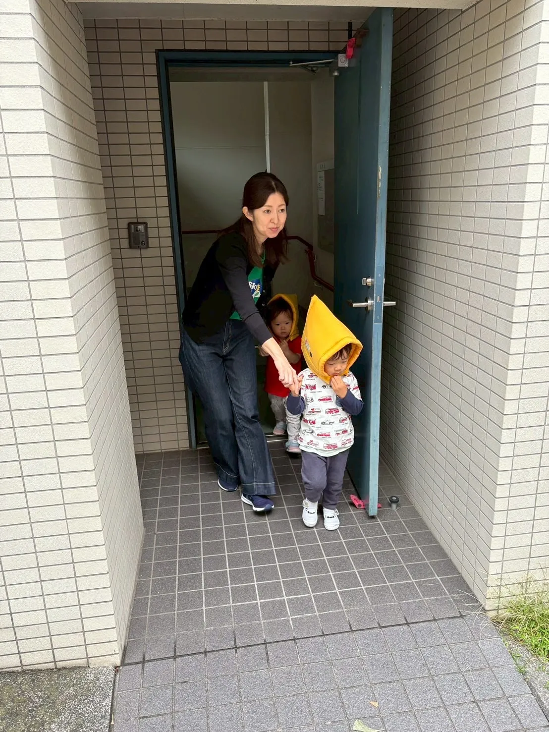 We had an evacuation drill.