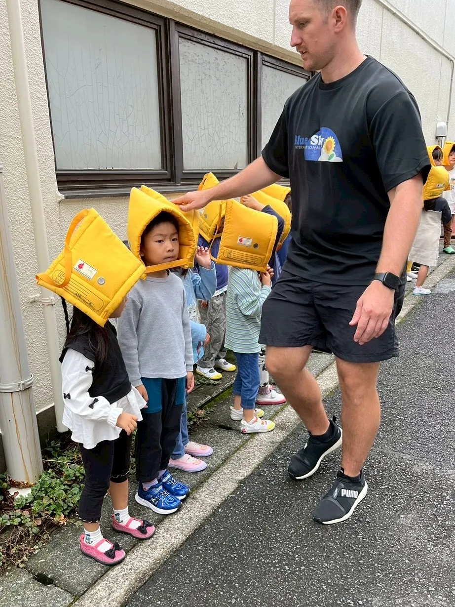 We had an evacuation drill.