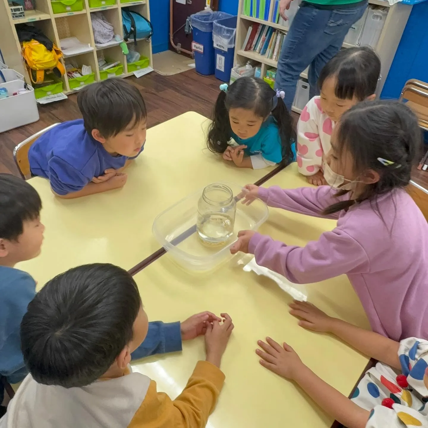Kinder class experiment