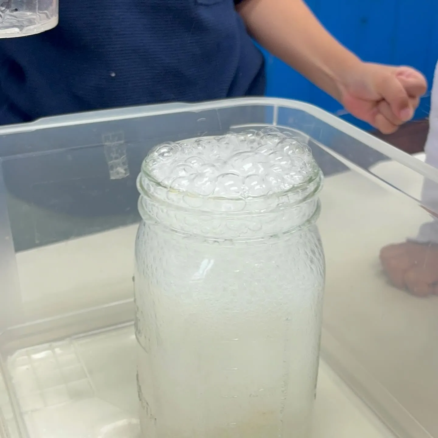 Kinder class experiment