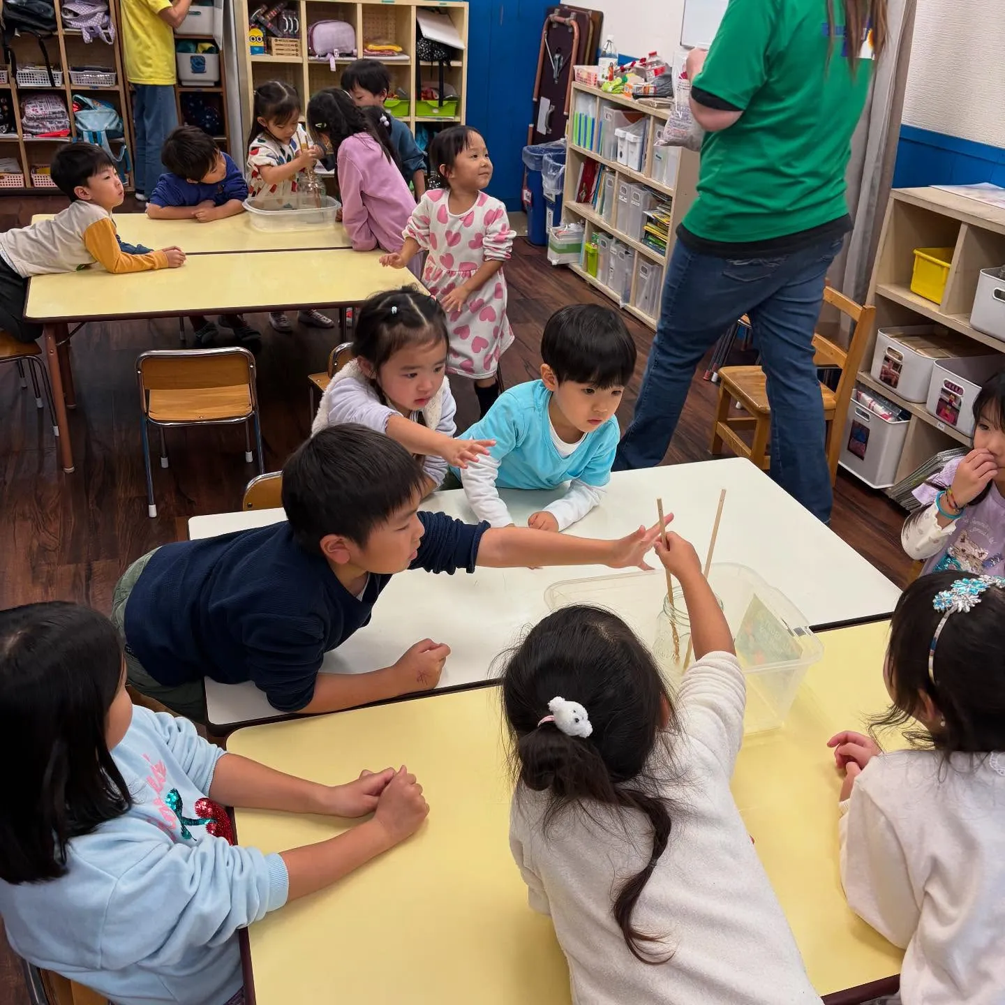 Kinder class experiment