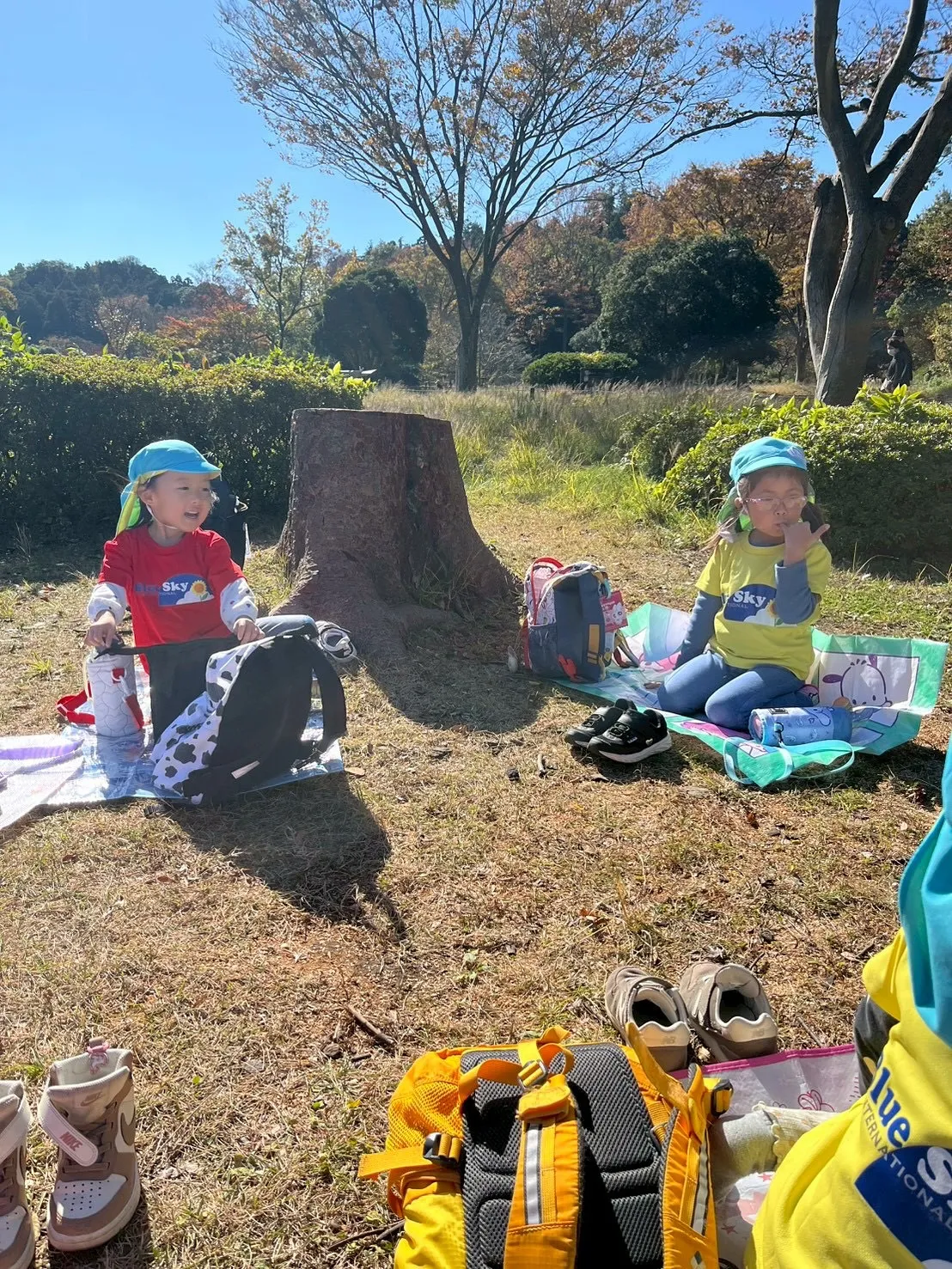 We went to the Oike Park！🍂