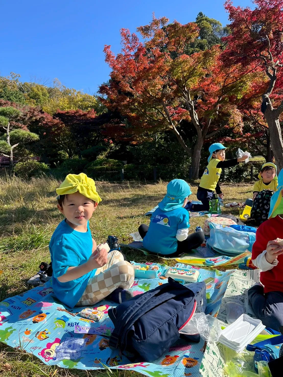 We went to the Oike Park！🍂