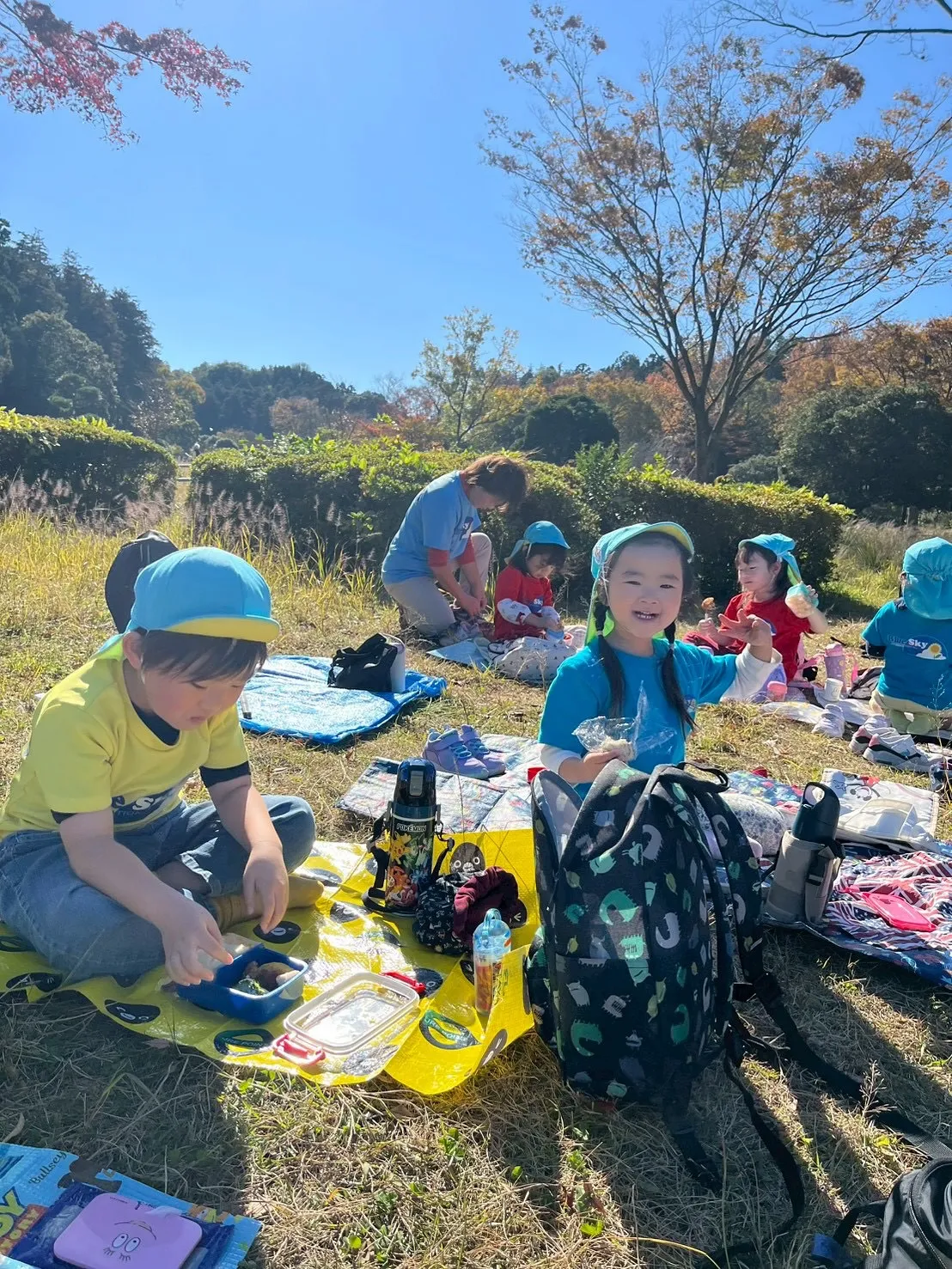 We went to the Oike Park！🍂