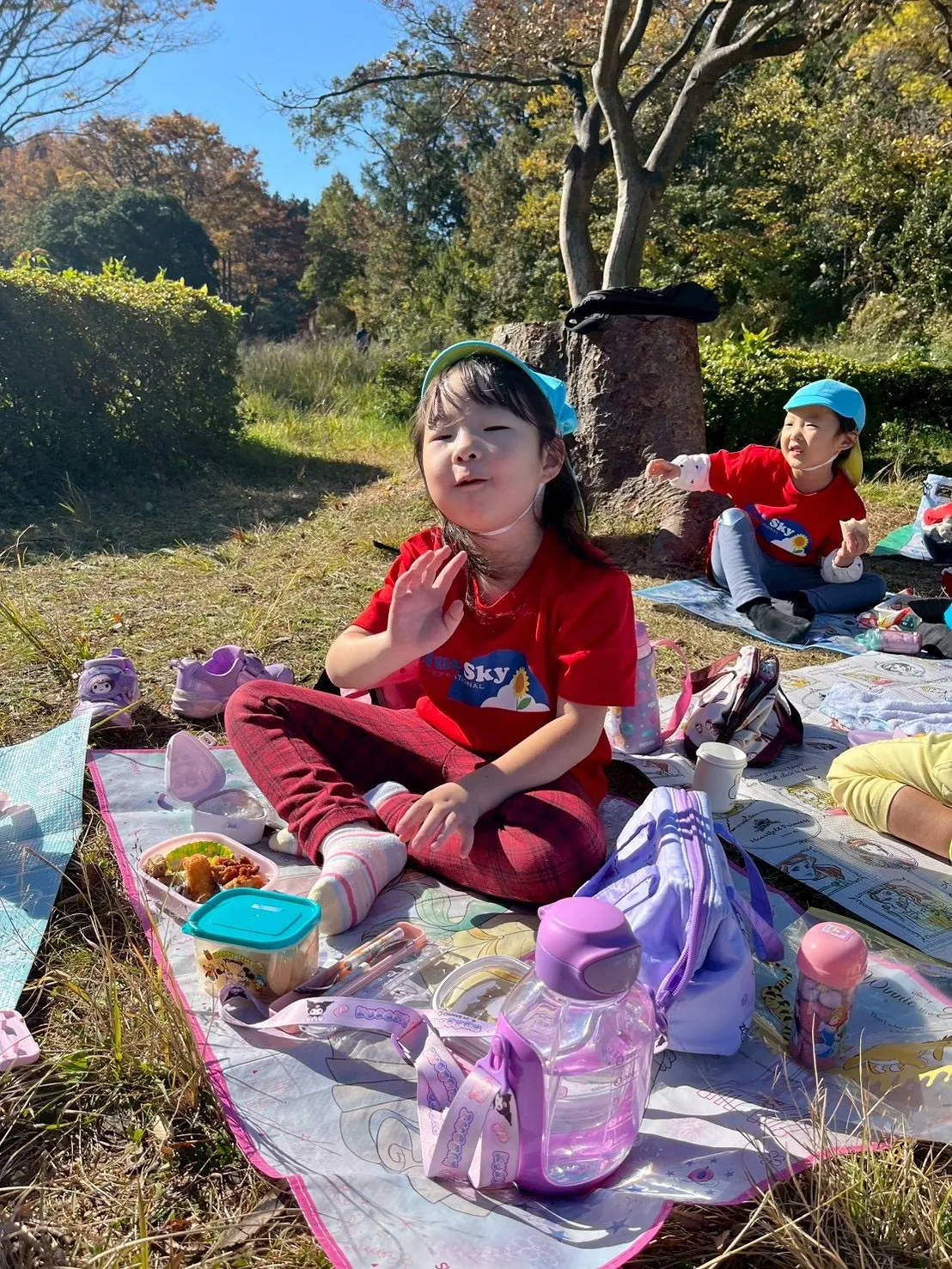 We went to the Oike Park！🍂