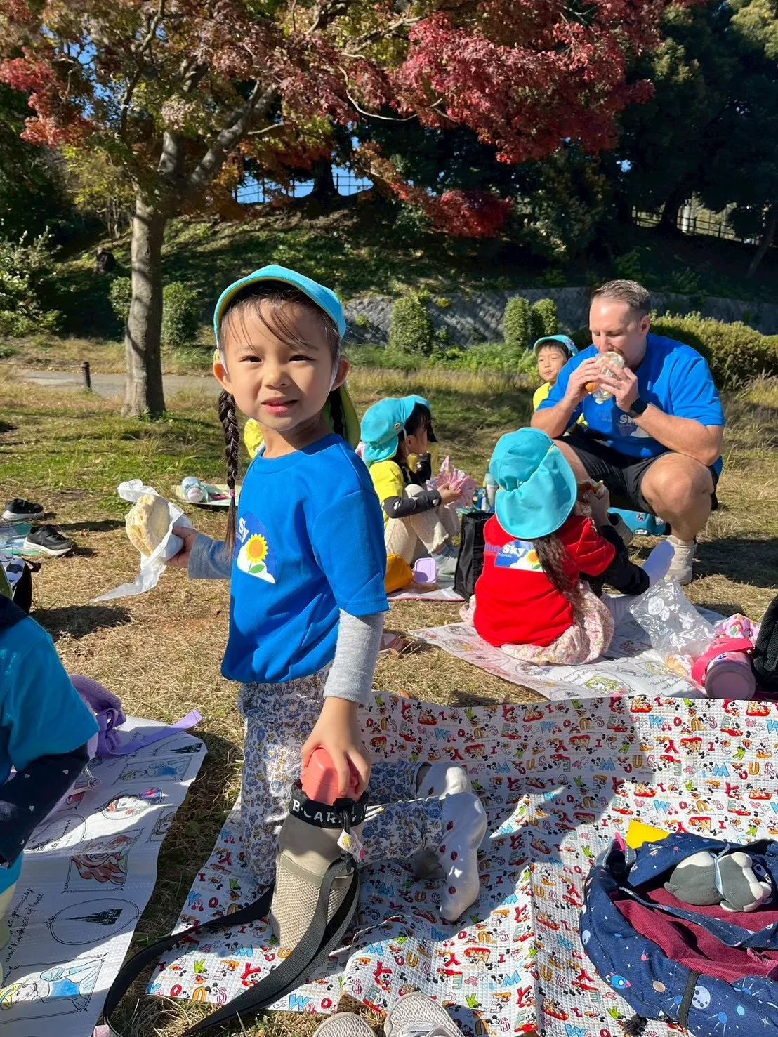 We went to the Oike Park！🍂