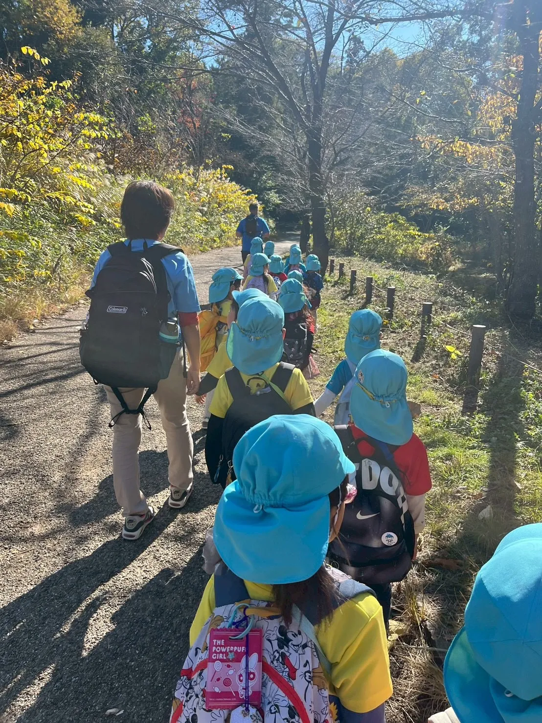 We went to the Oike Park！🍂