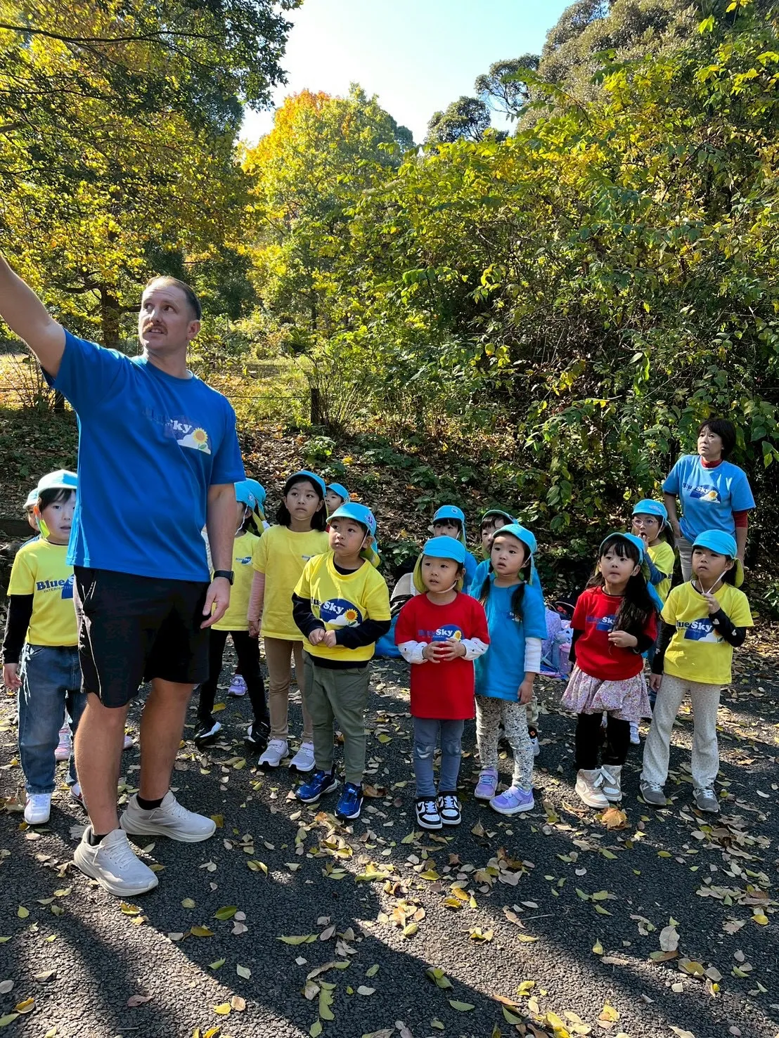 We went to the Oike Park！🍂