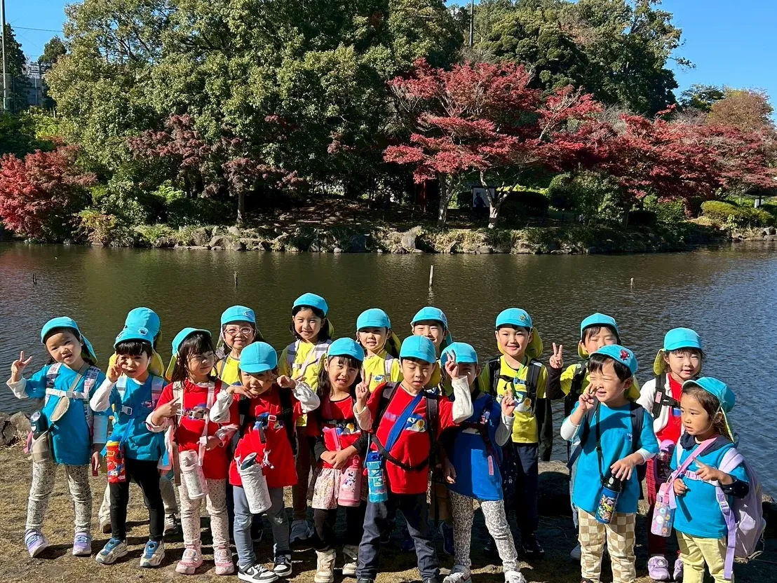 We went to the Oike Park！🍂