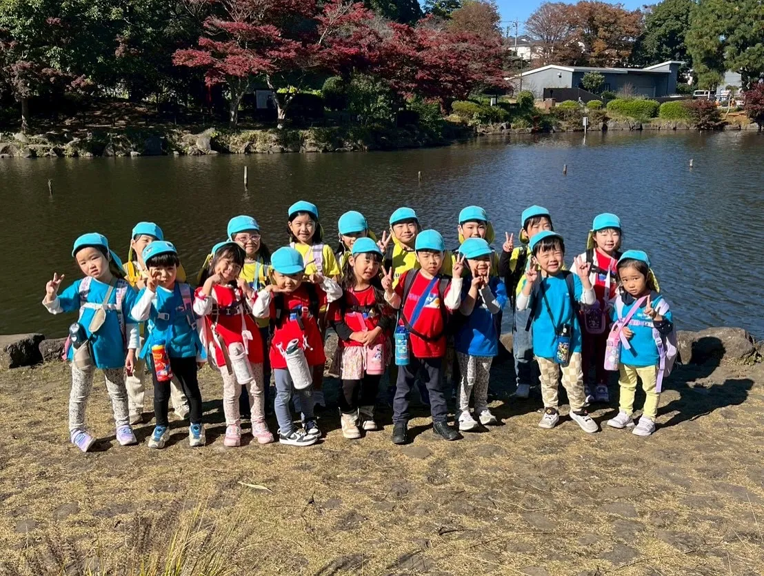 We went to the Oike Park！🍂