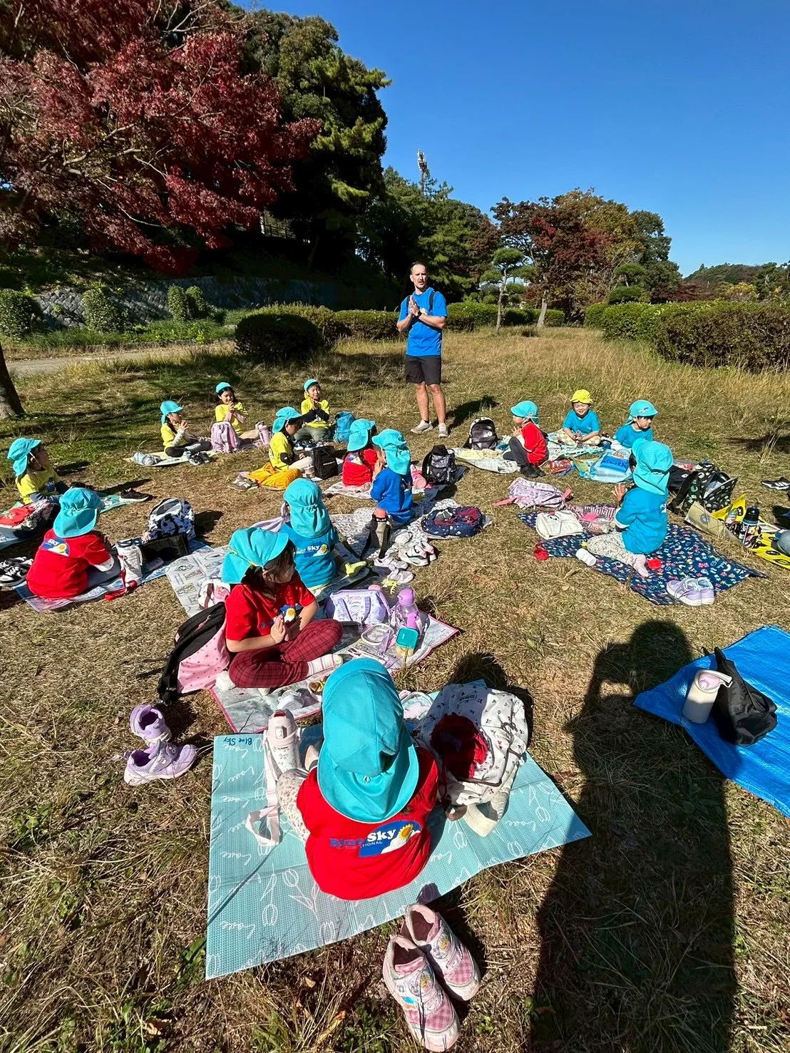 We went to the Oike Park！🍂