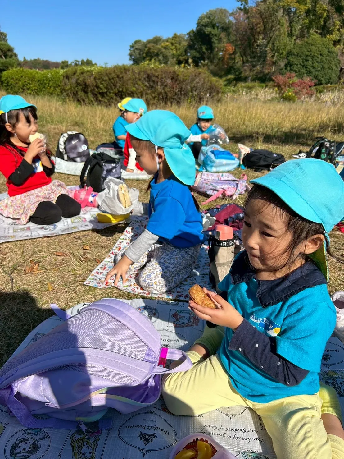 We went to the Oike Park！🍂