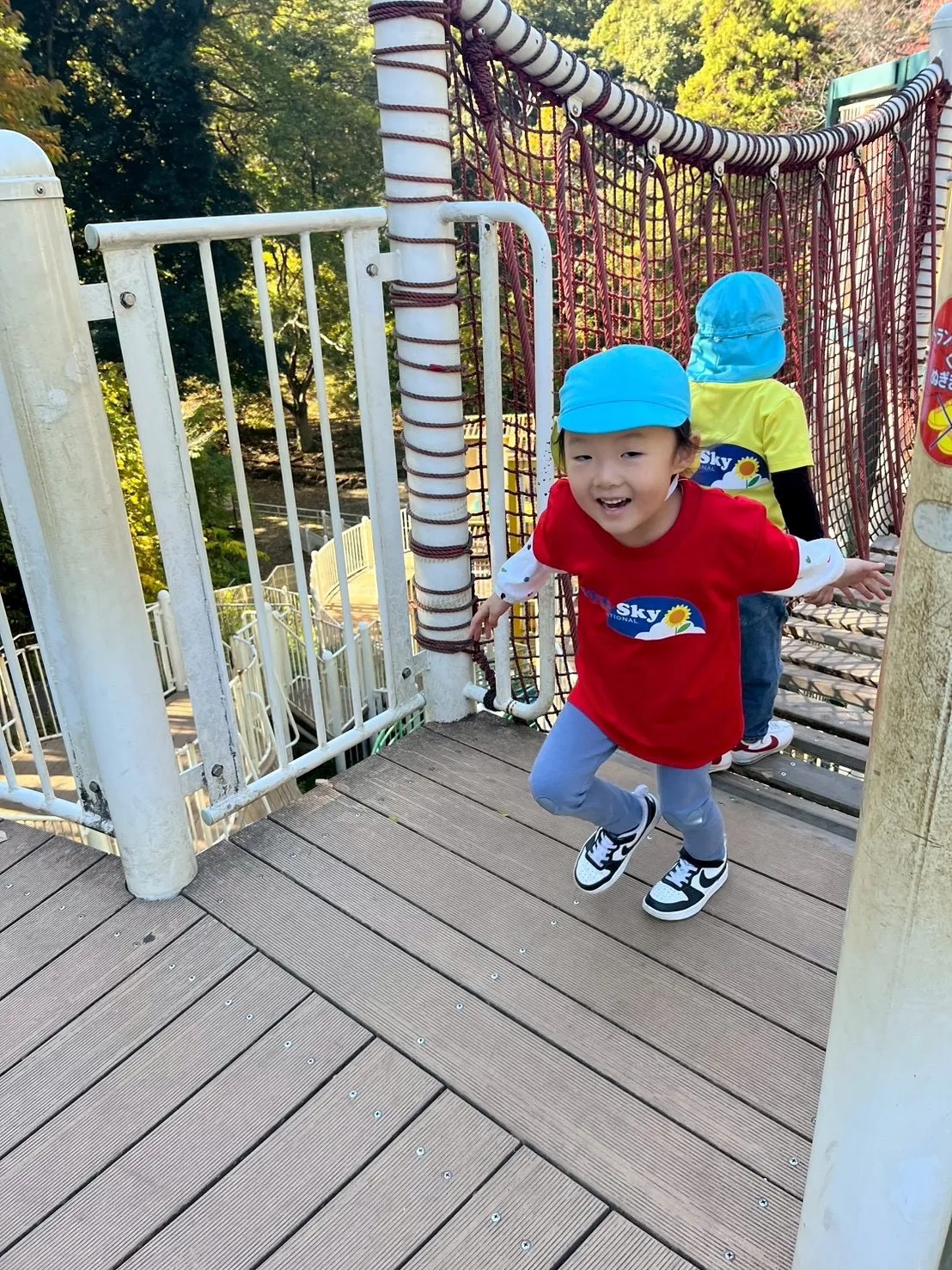 We went to the Oike Park！🍂