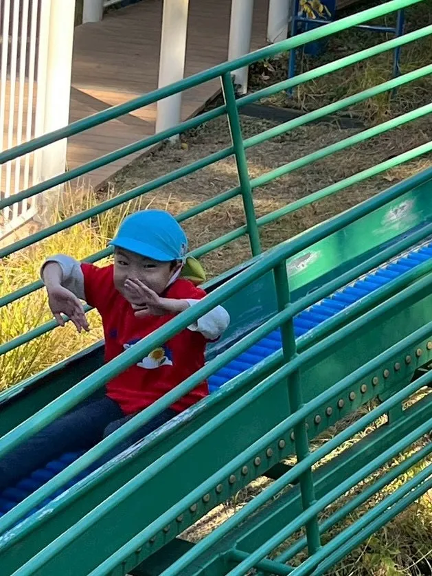 We went to the Oike Park！🍂