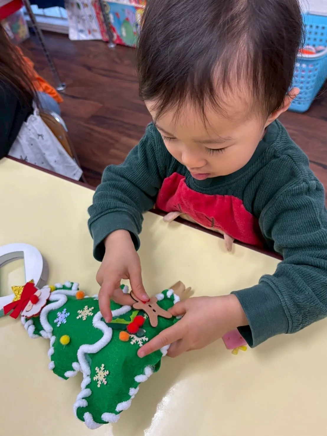 Christmas party toddler