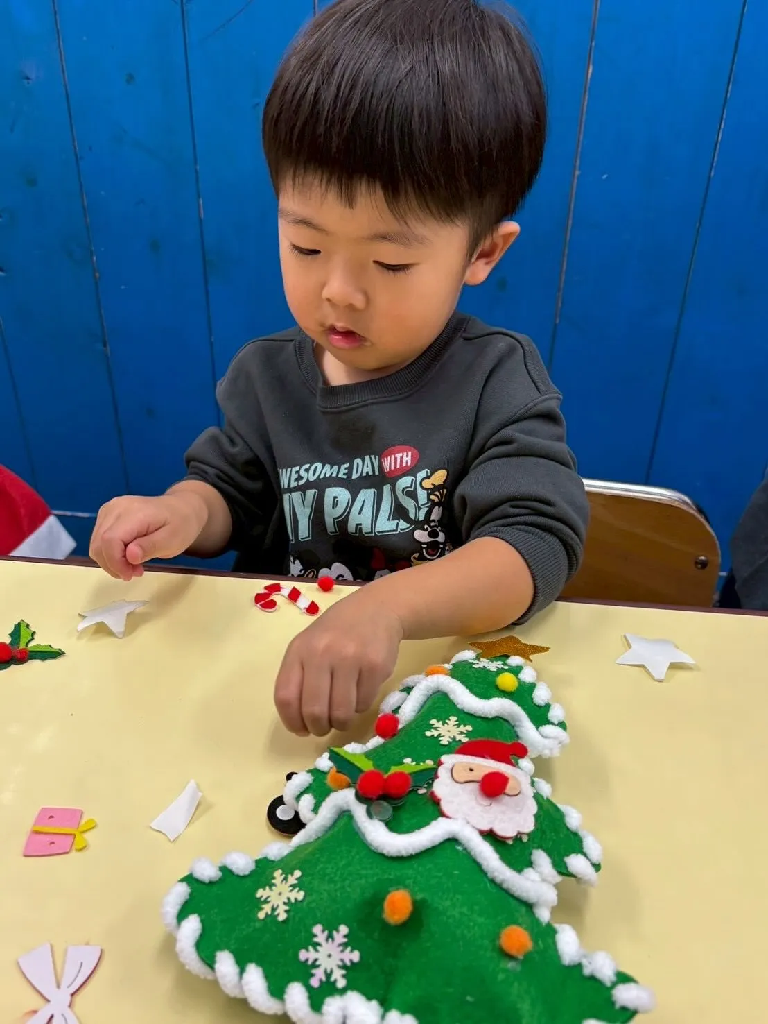 Christmas party toddler