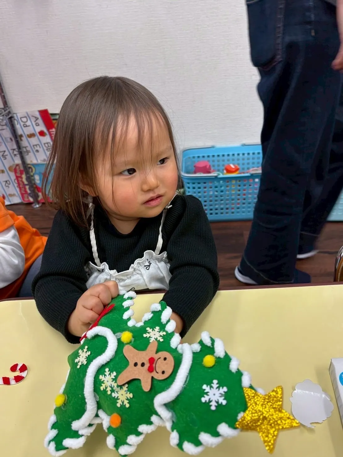 Christmas party toddler