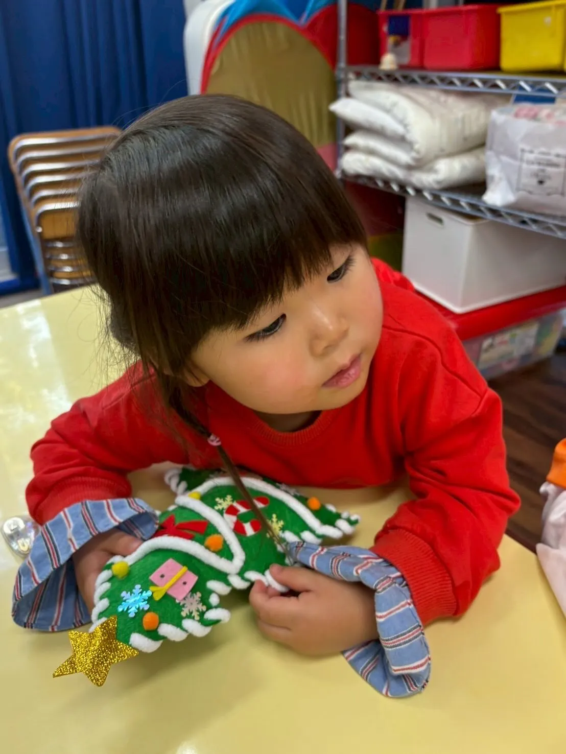 Christmas party toddler