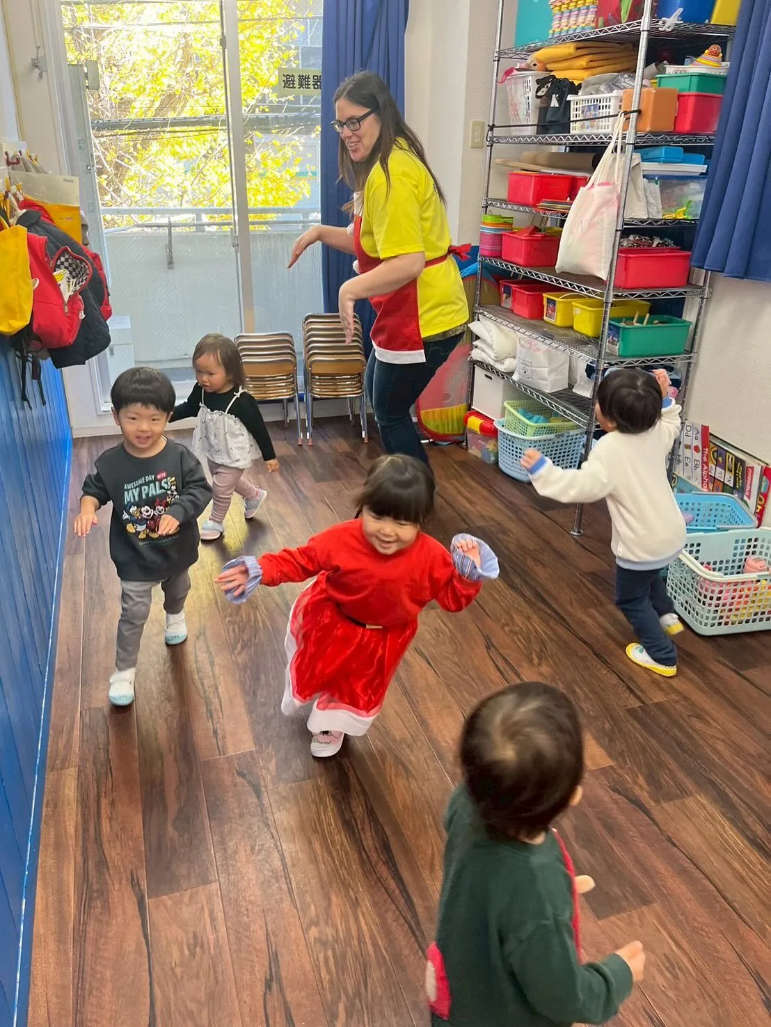 Christmas party toddler