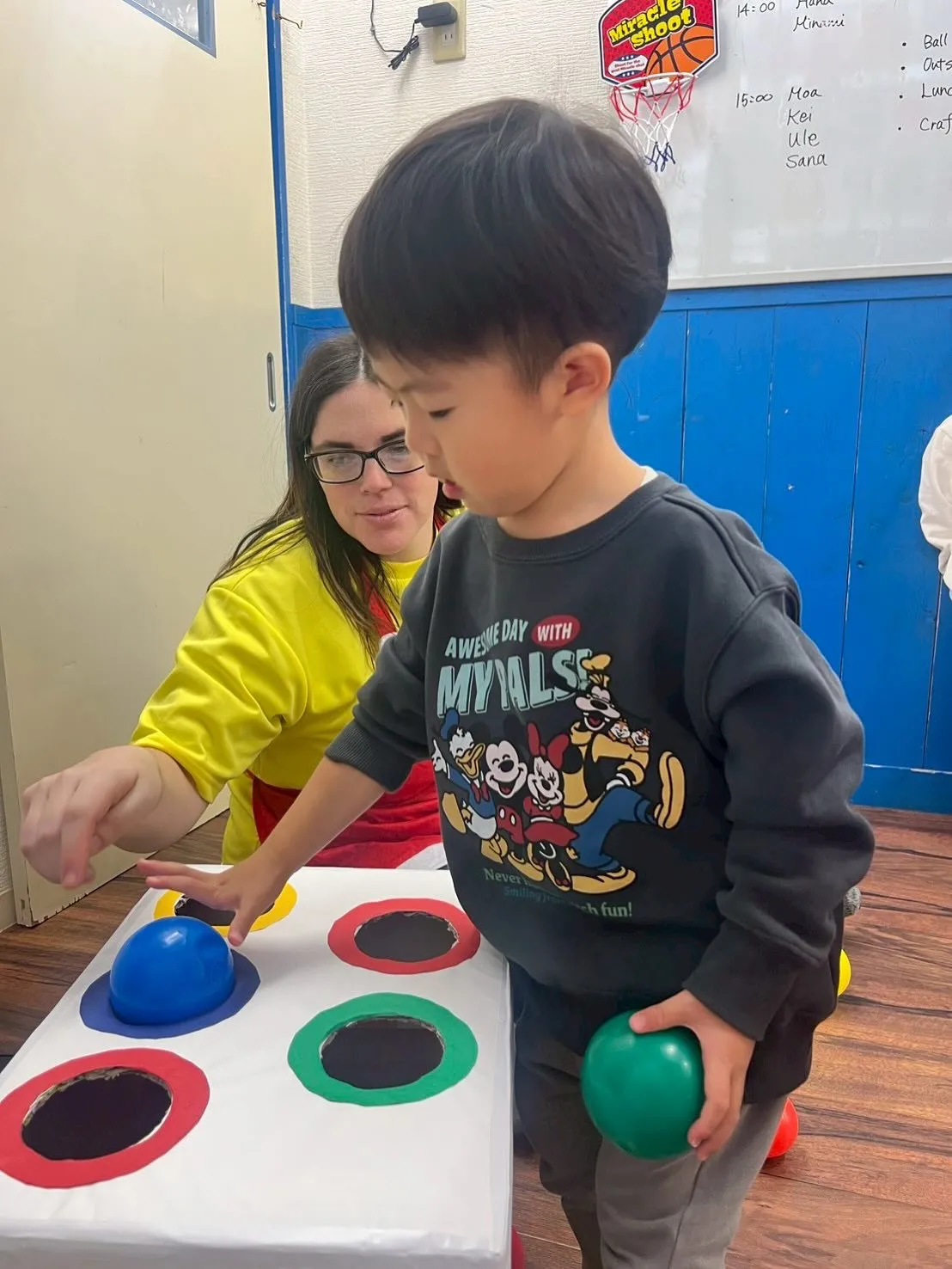 Christmas party toddler