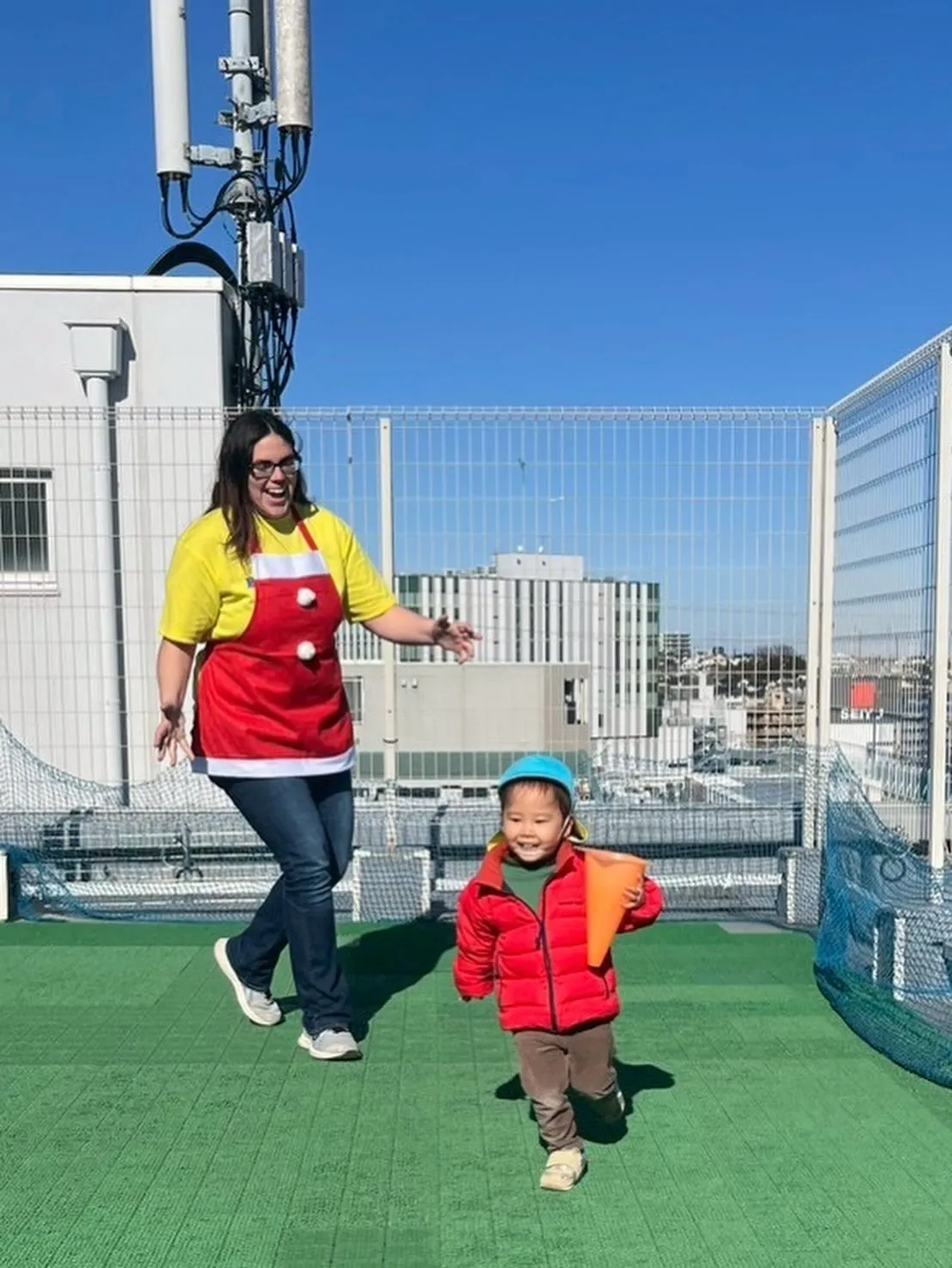 Christmas party toddler