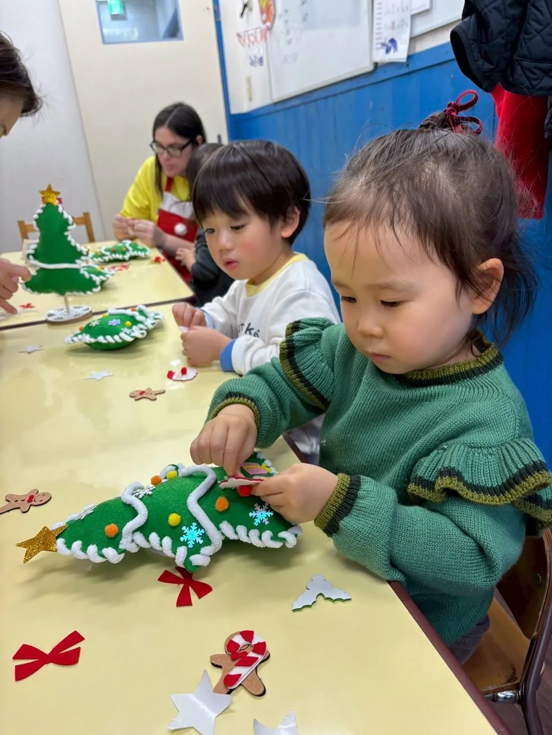 Christmas party toddler