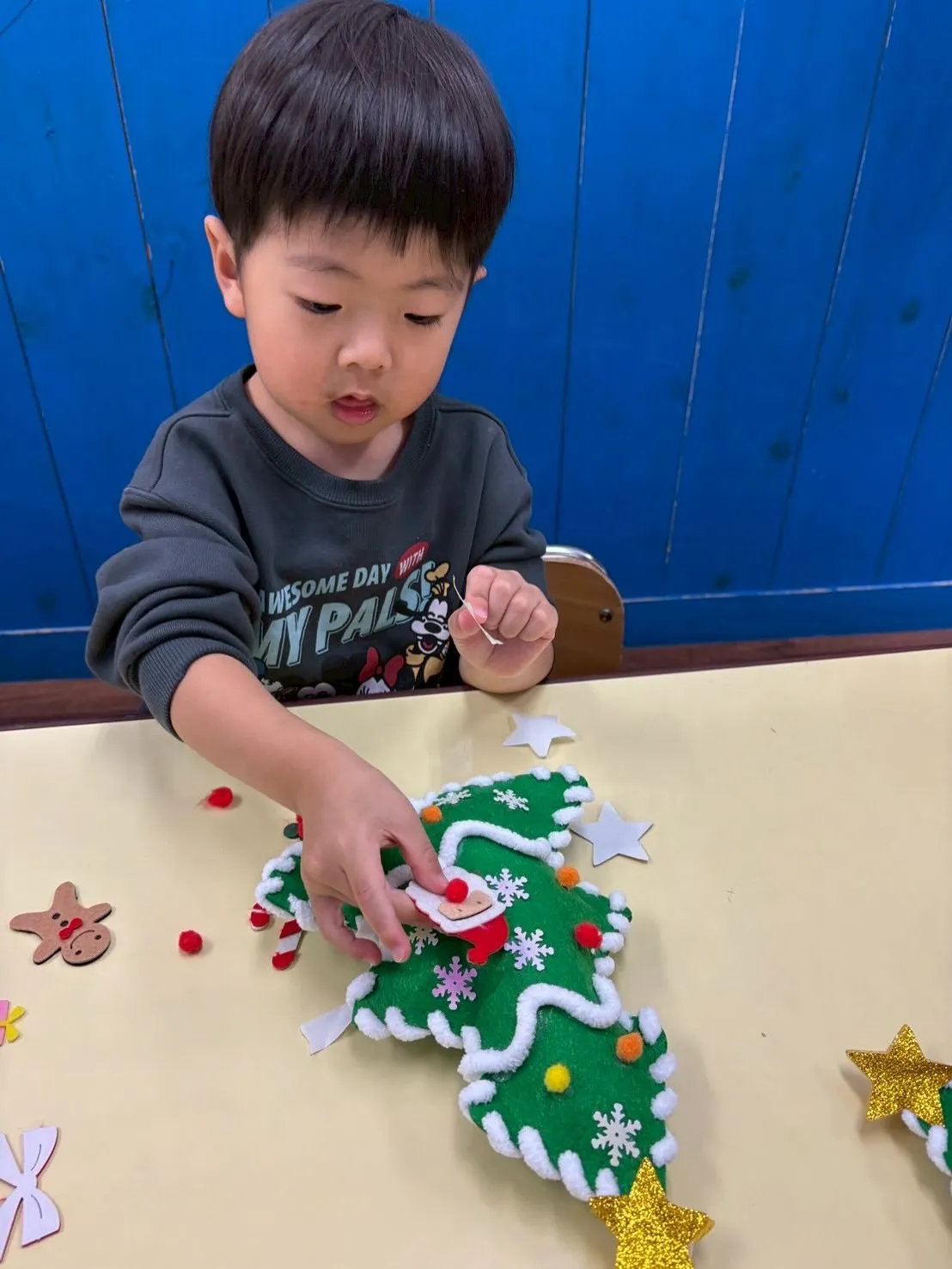 Christmas party toddler