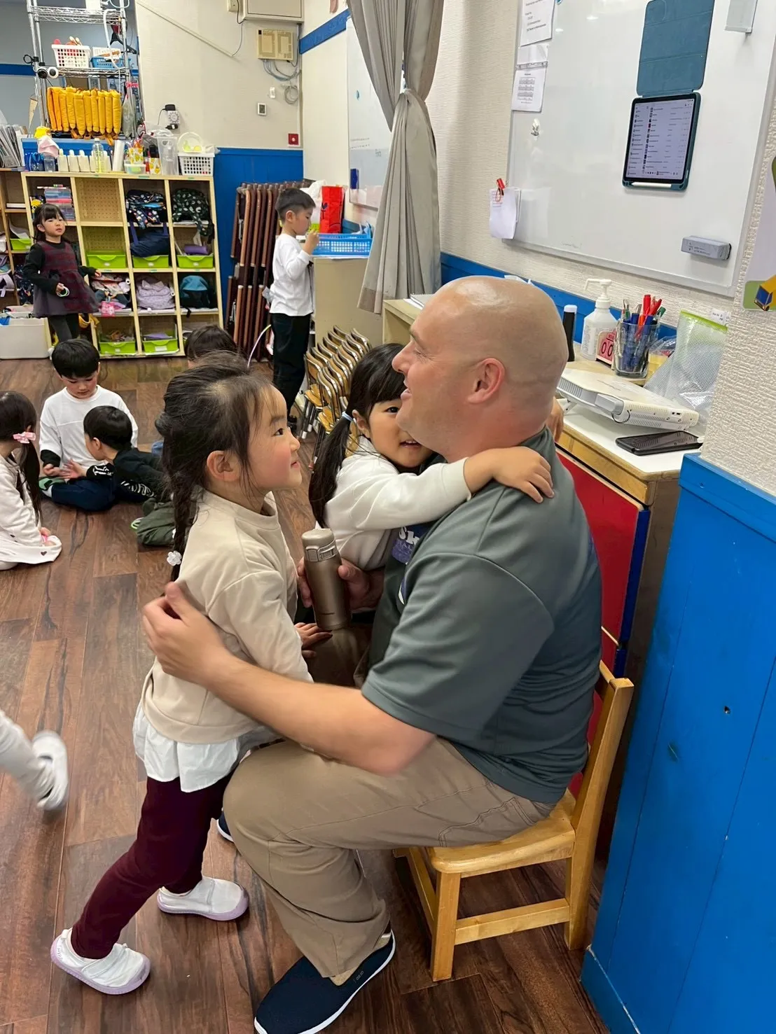 We received a video letter fro...