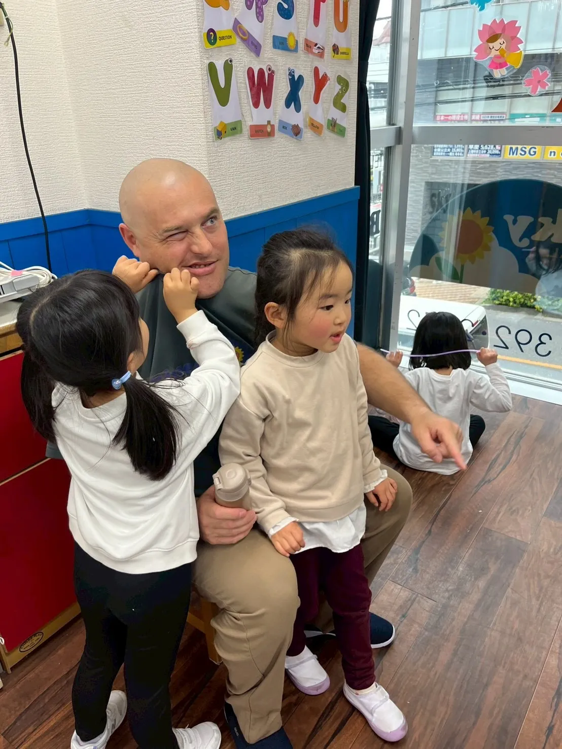 We received a video letter fro...