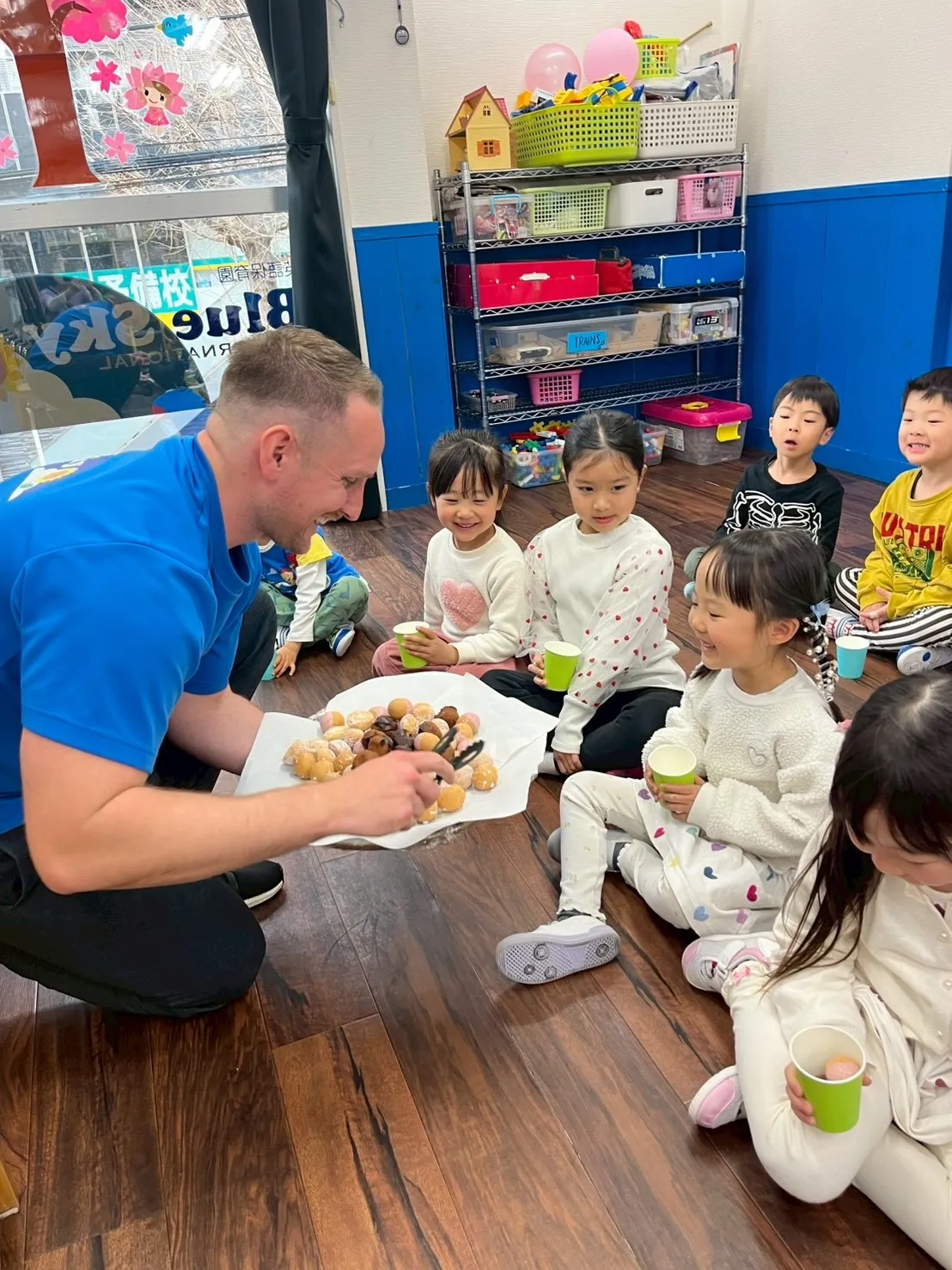 We received a video letter fro...