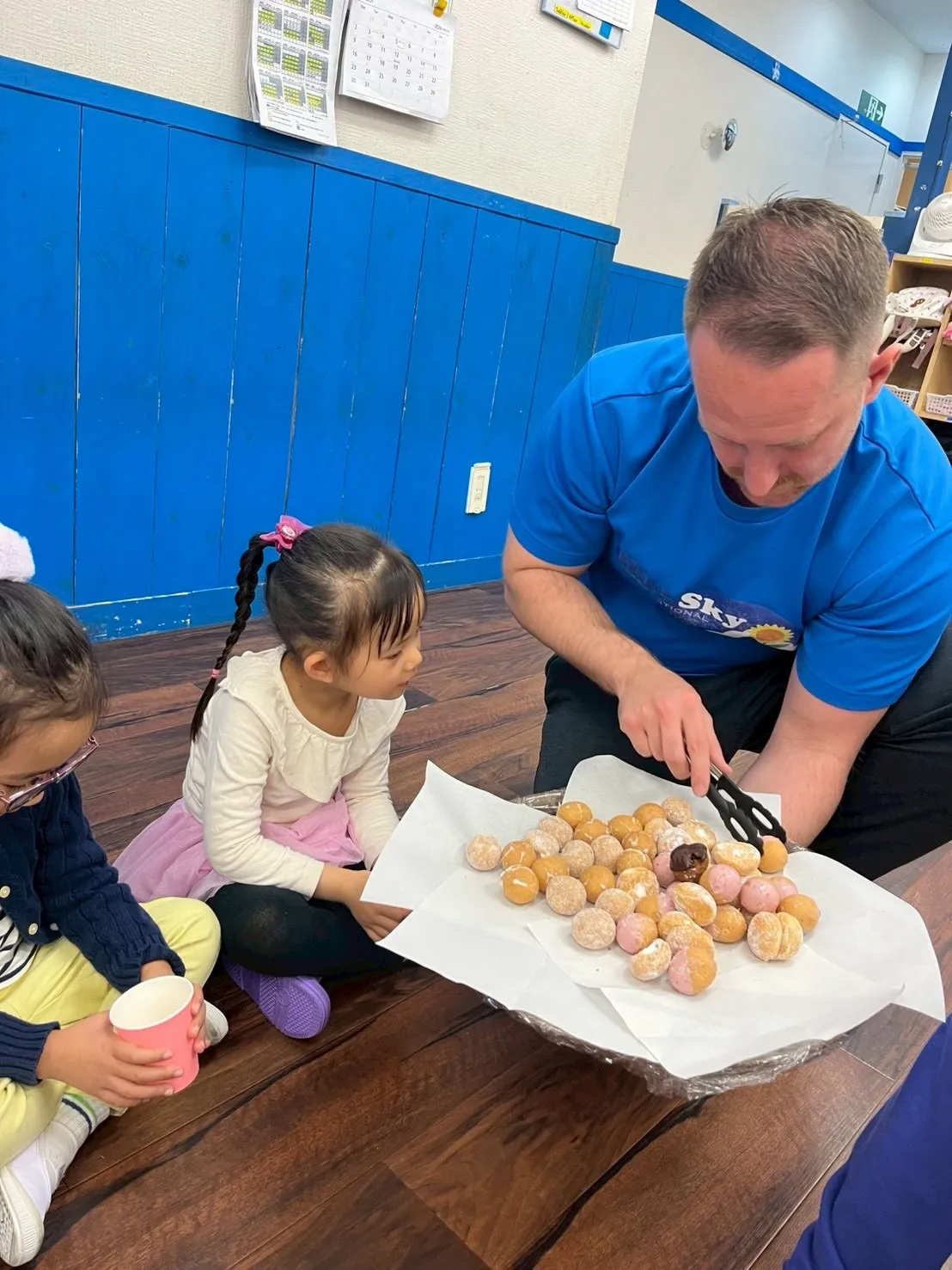 We received a video letter fro...