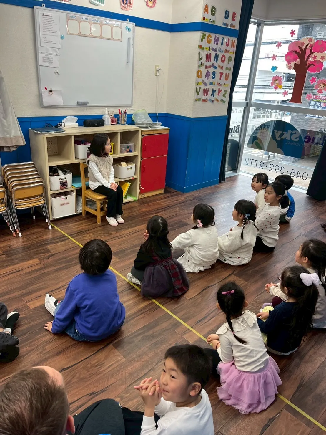 We received a video letter fro...