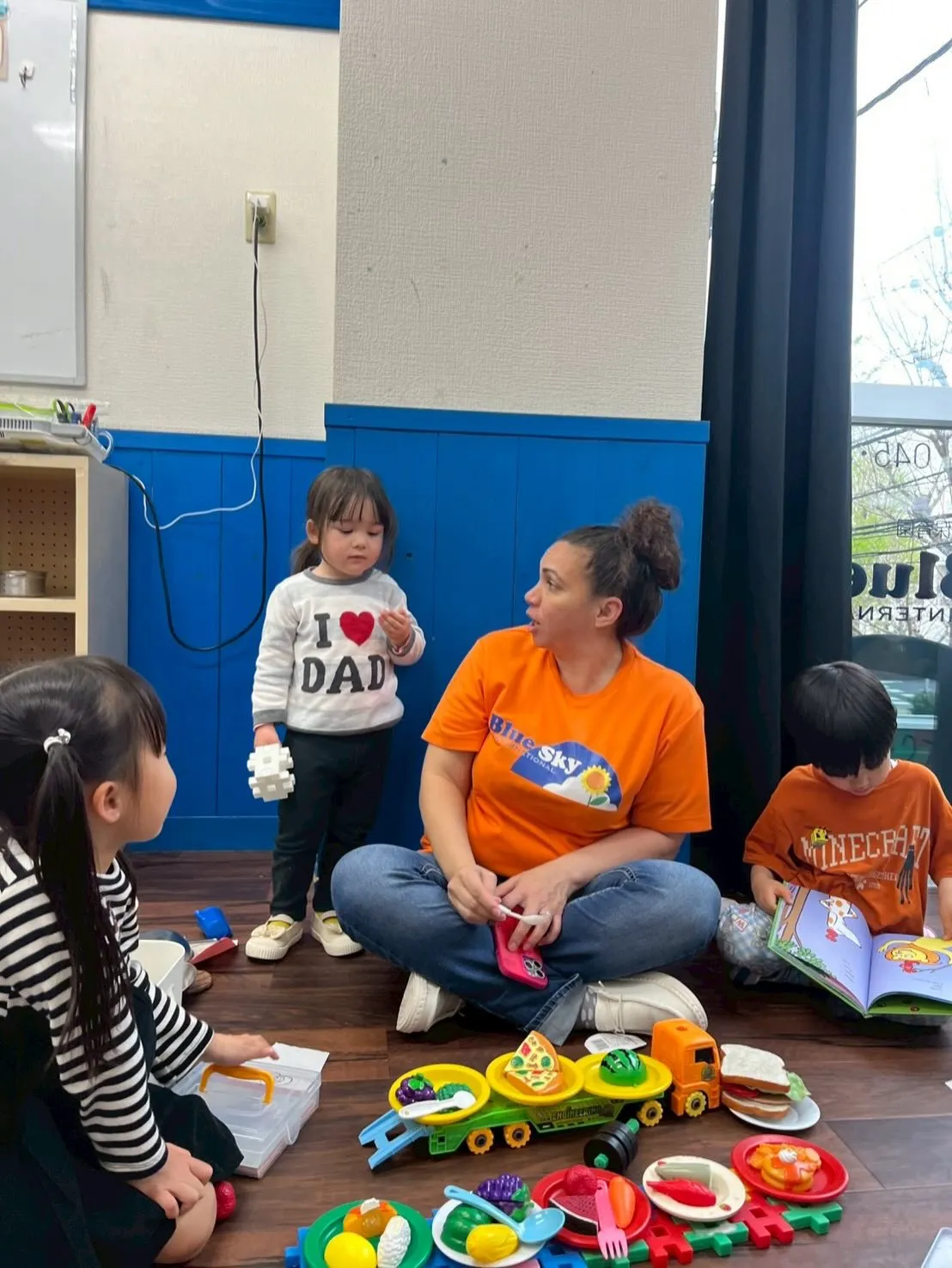 4/6.7 フルタイムのお子さんのスクールが一足先に始まりま...