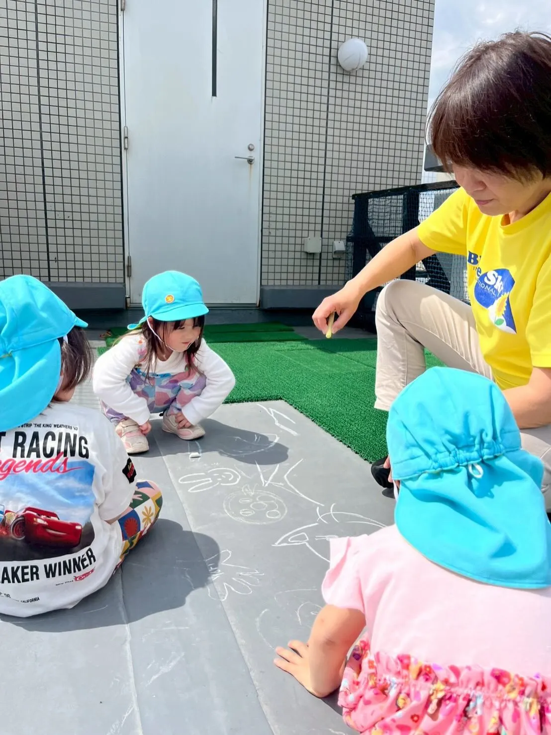 4/6.7 フルタイムのお子さんのスクールが一足先に始まりま...