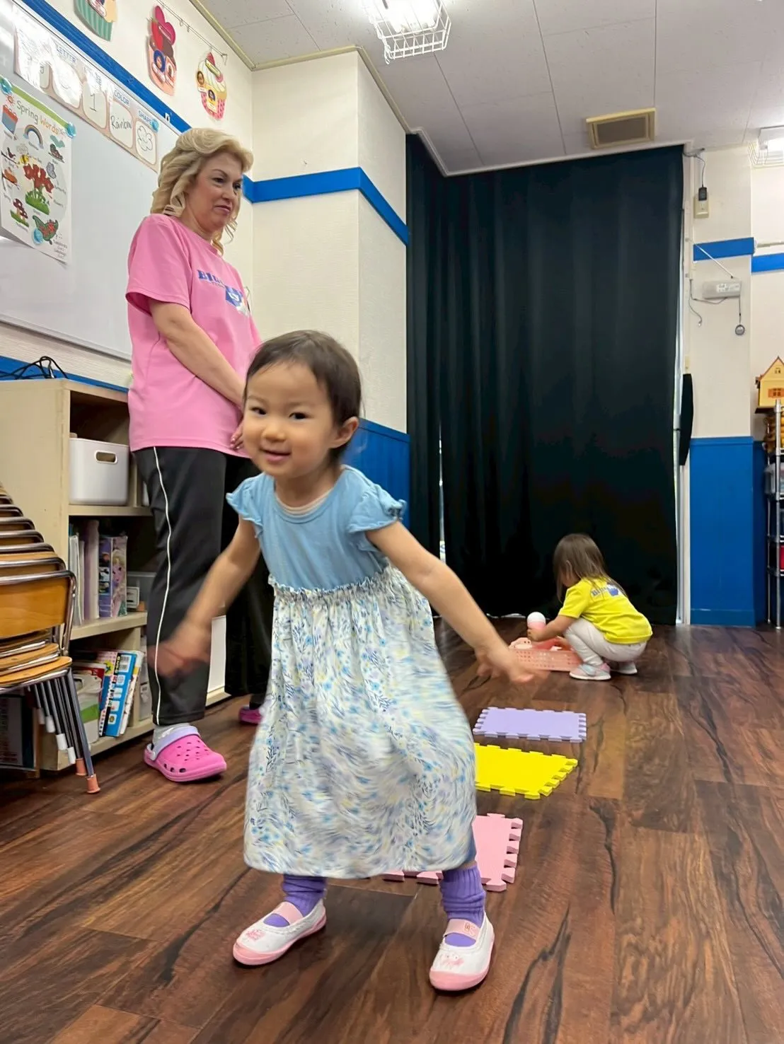 4/6.7 フルタイムのお子さんのスクールが一足先に始まりま...