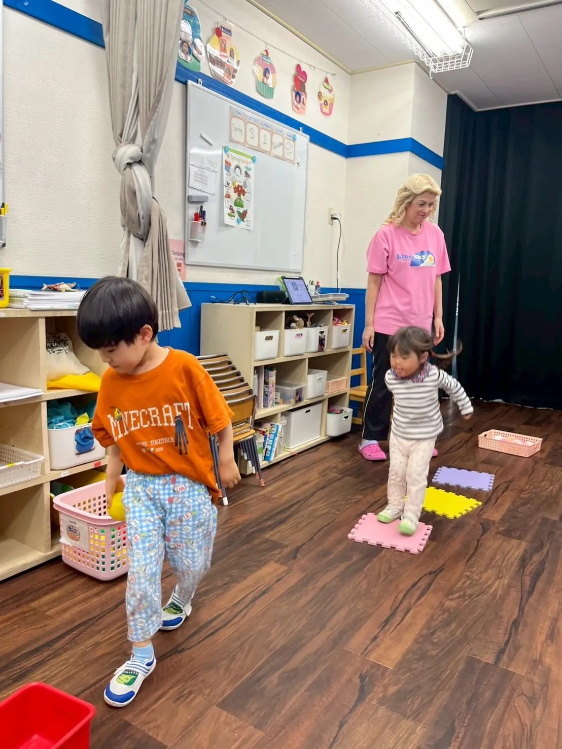 4/6.7 フルタイムのお子さんのスクールが一足先に始まりま...