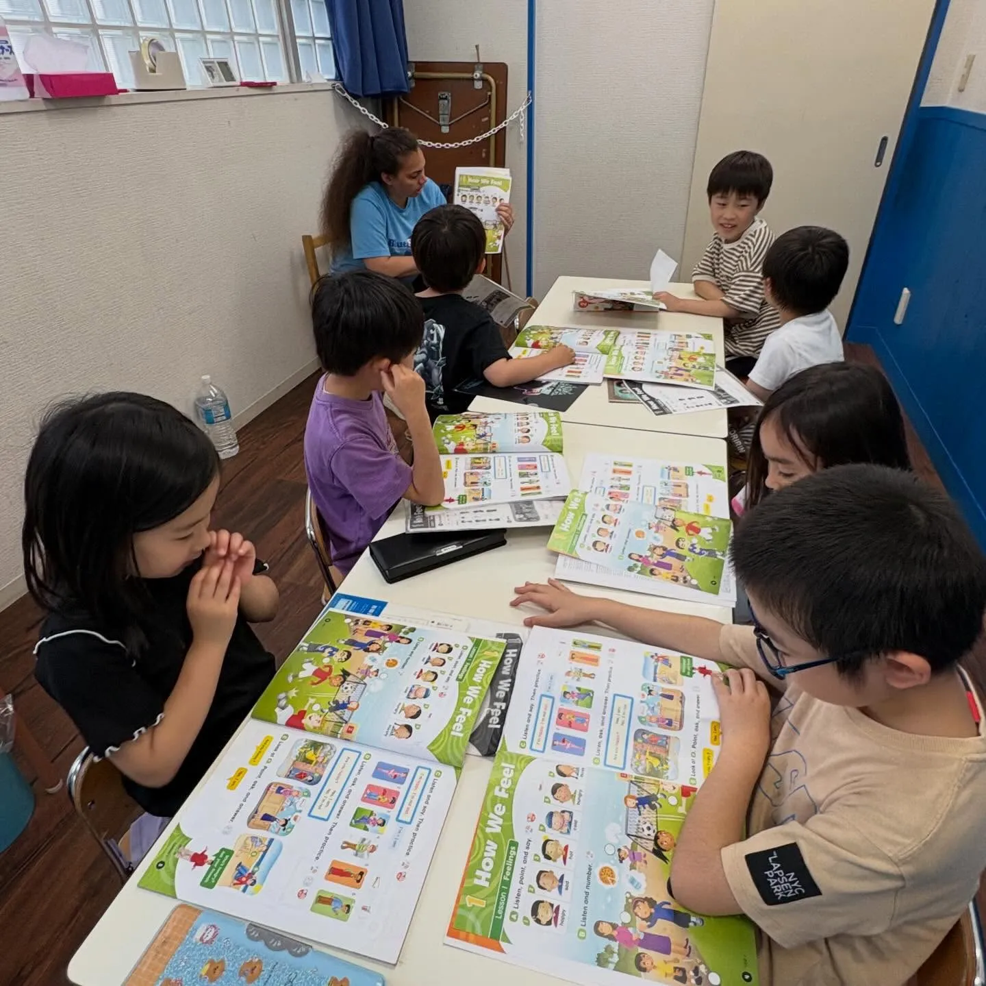 Bilingual class today 