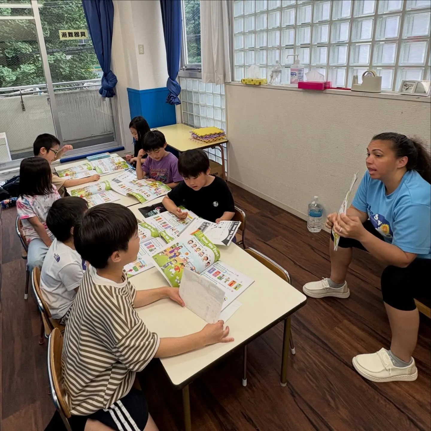 Bilingual class today 