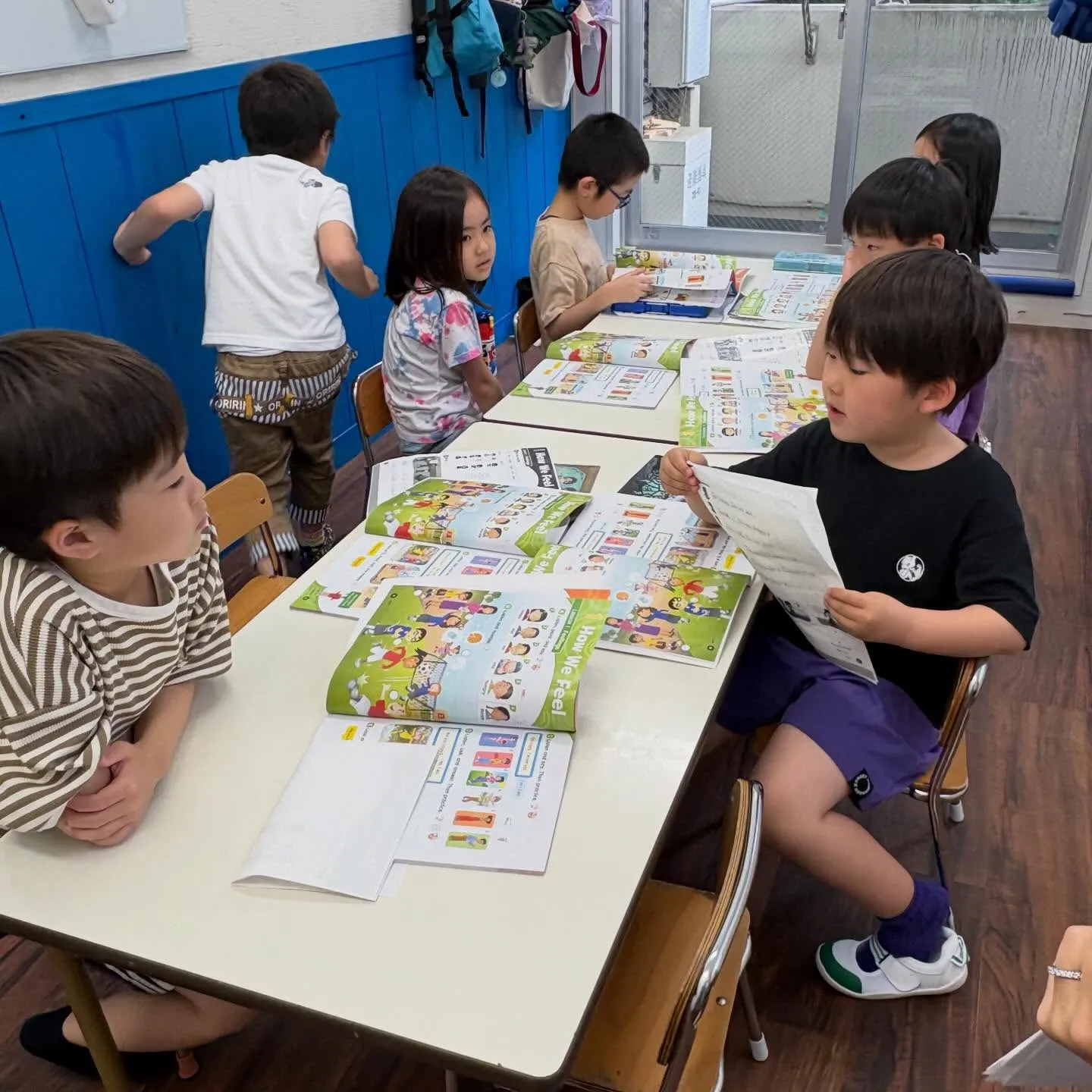 Bilingual class today 