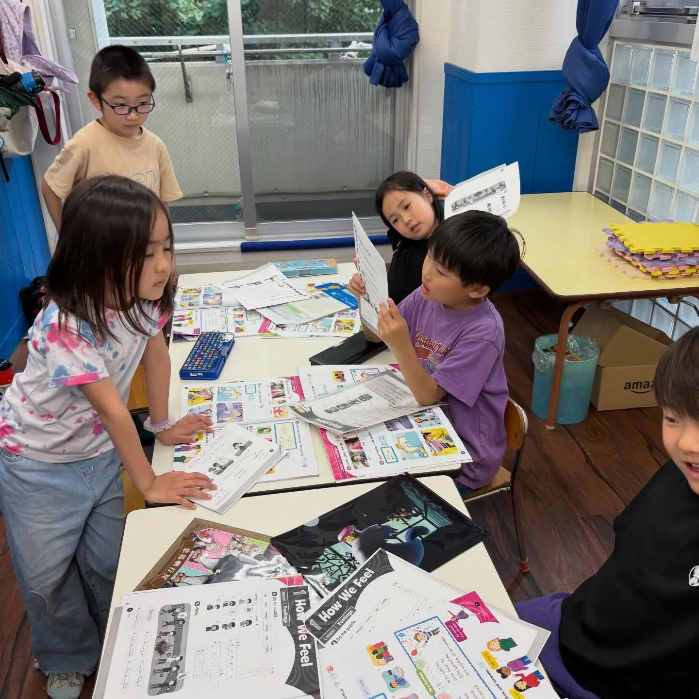 Bilingual class today 