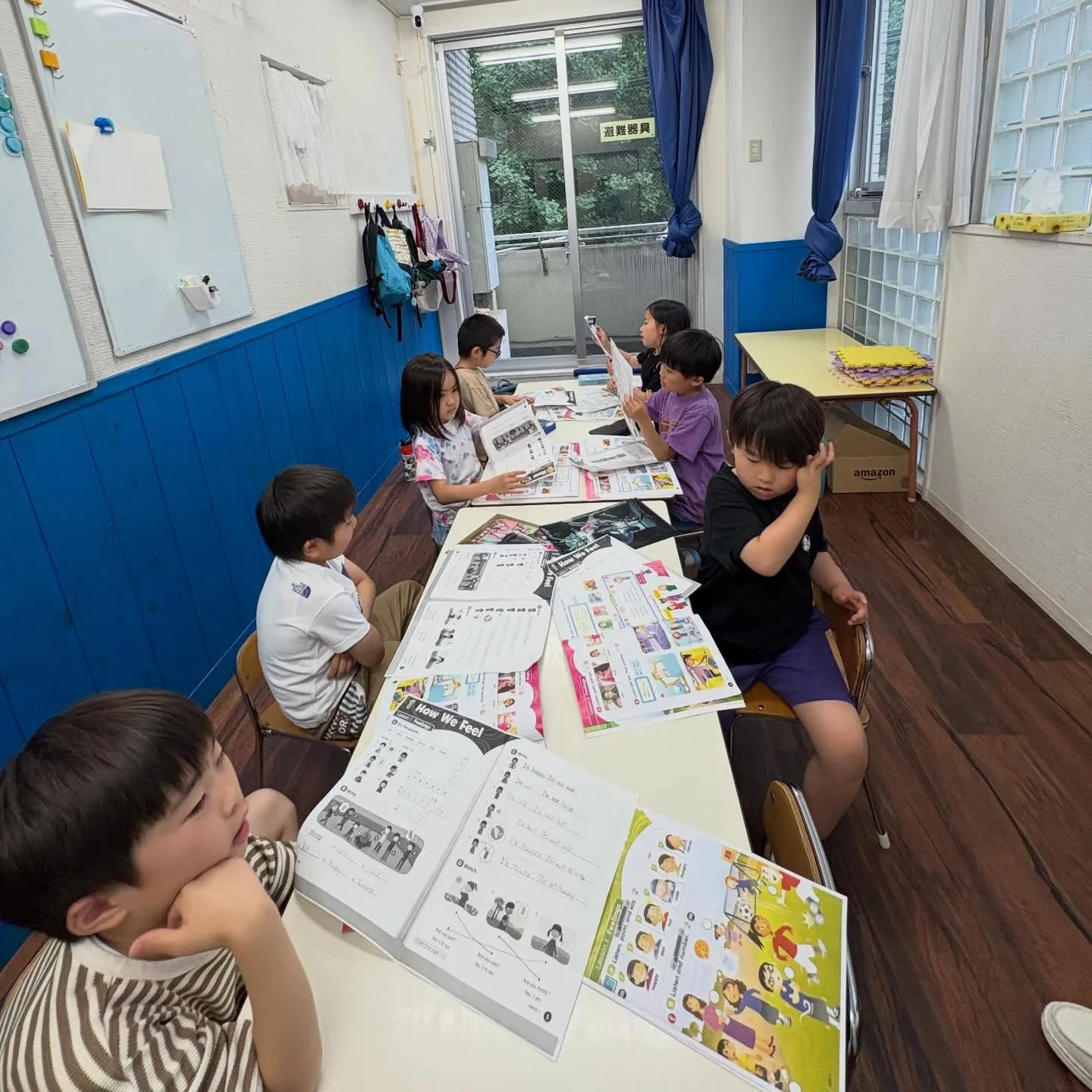 Bilingual class today 