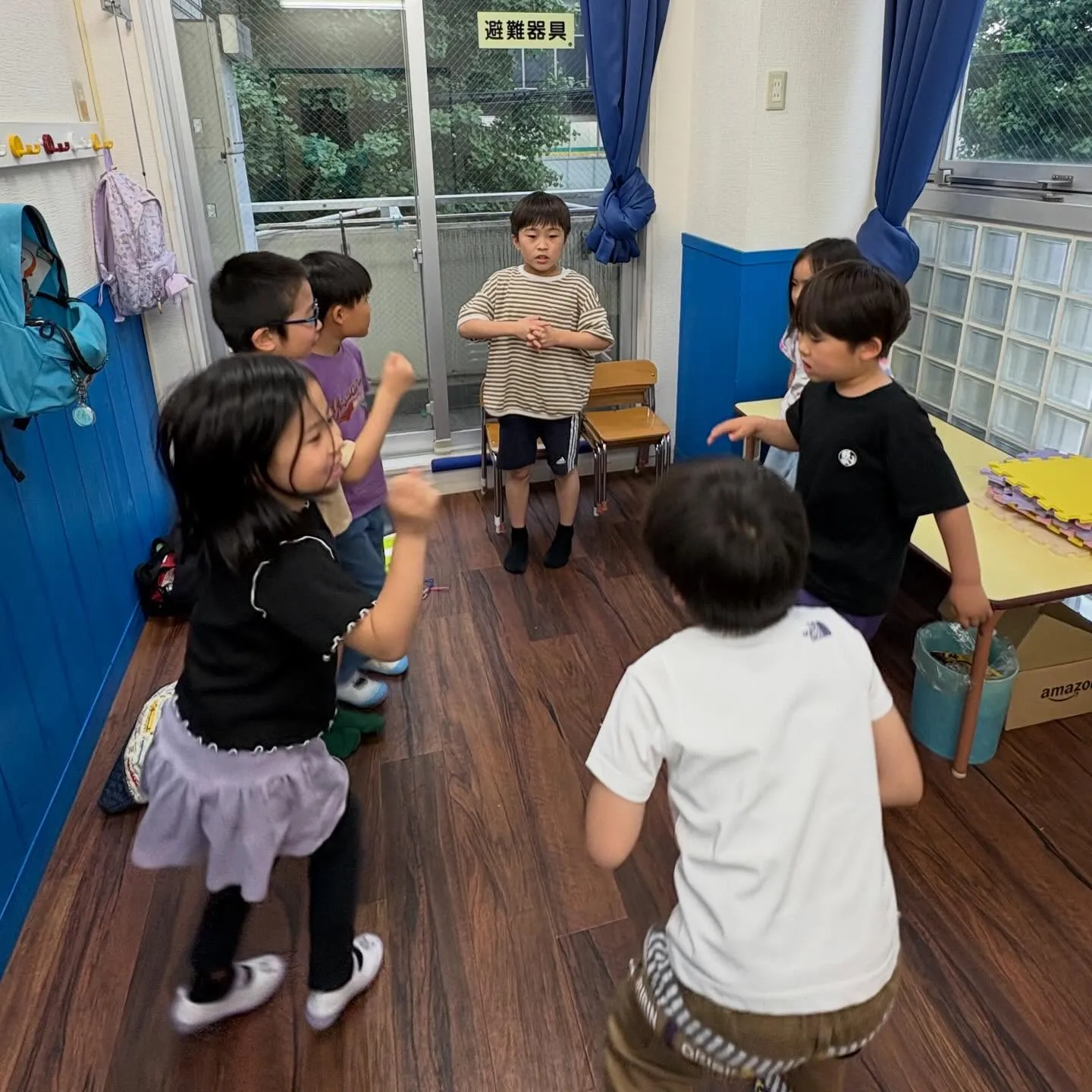Bilingual class today 