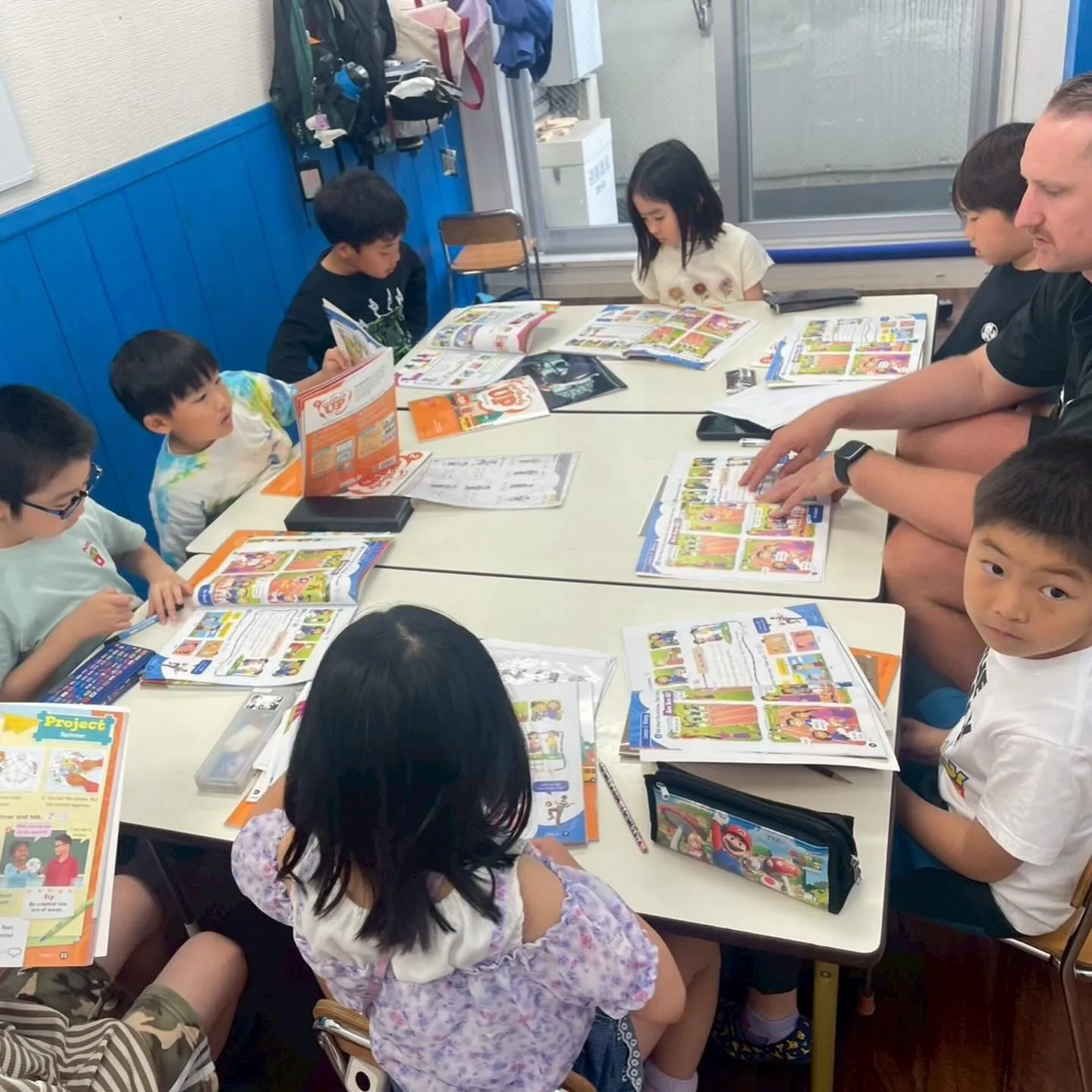 Bilingual classes and Club act...
