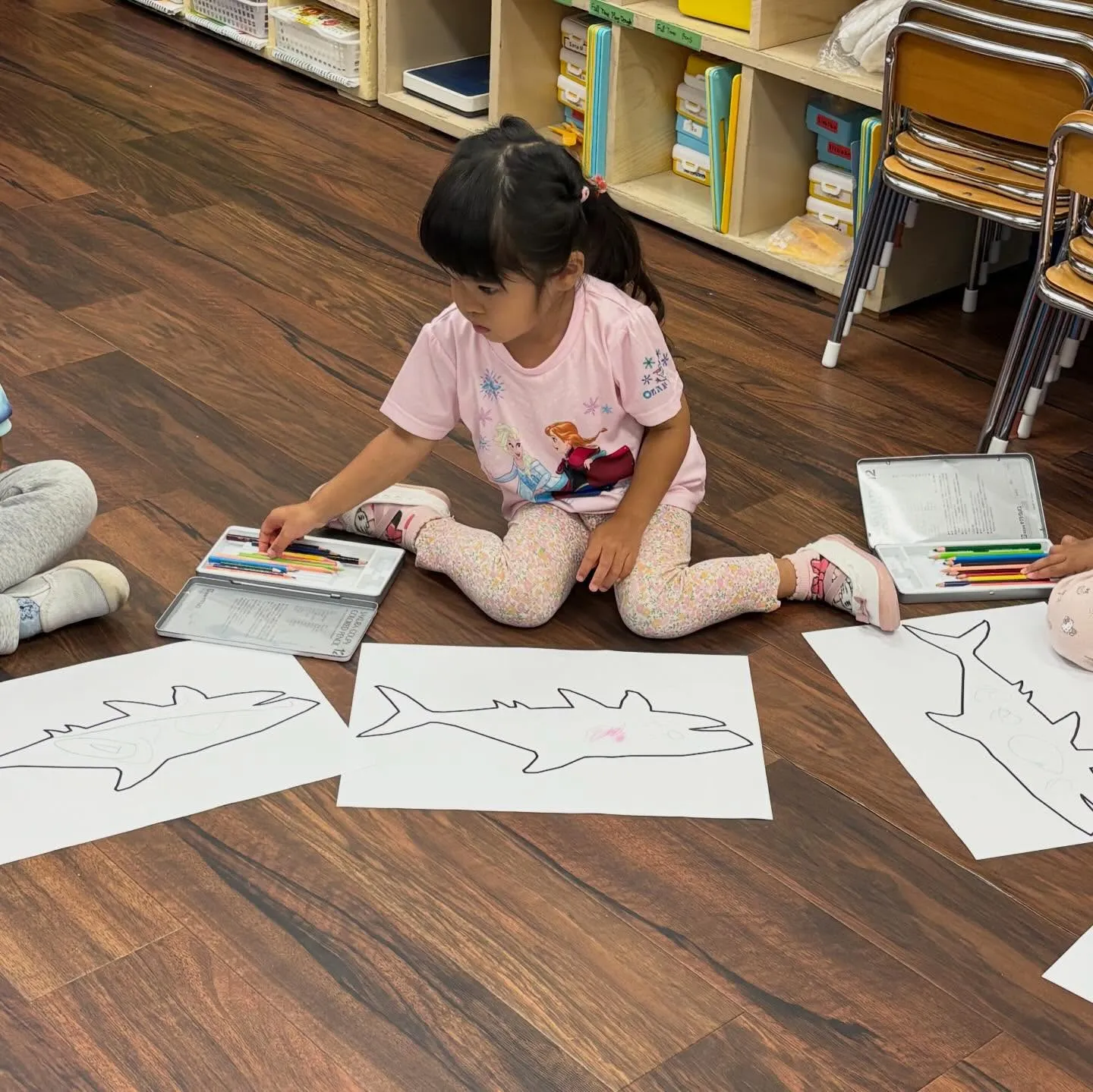 Club activity and Kinder class...
