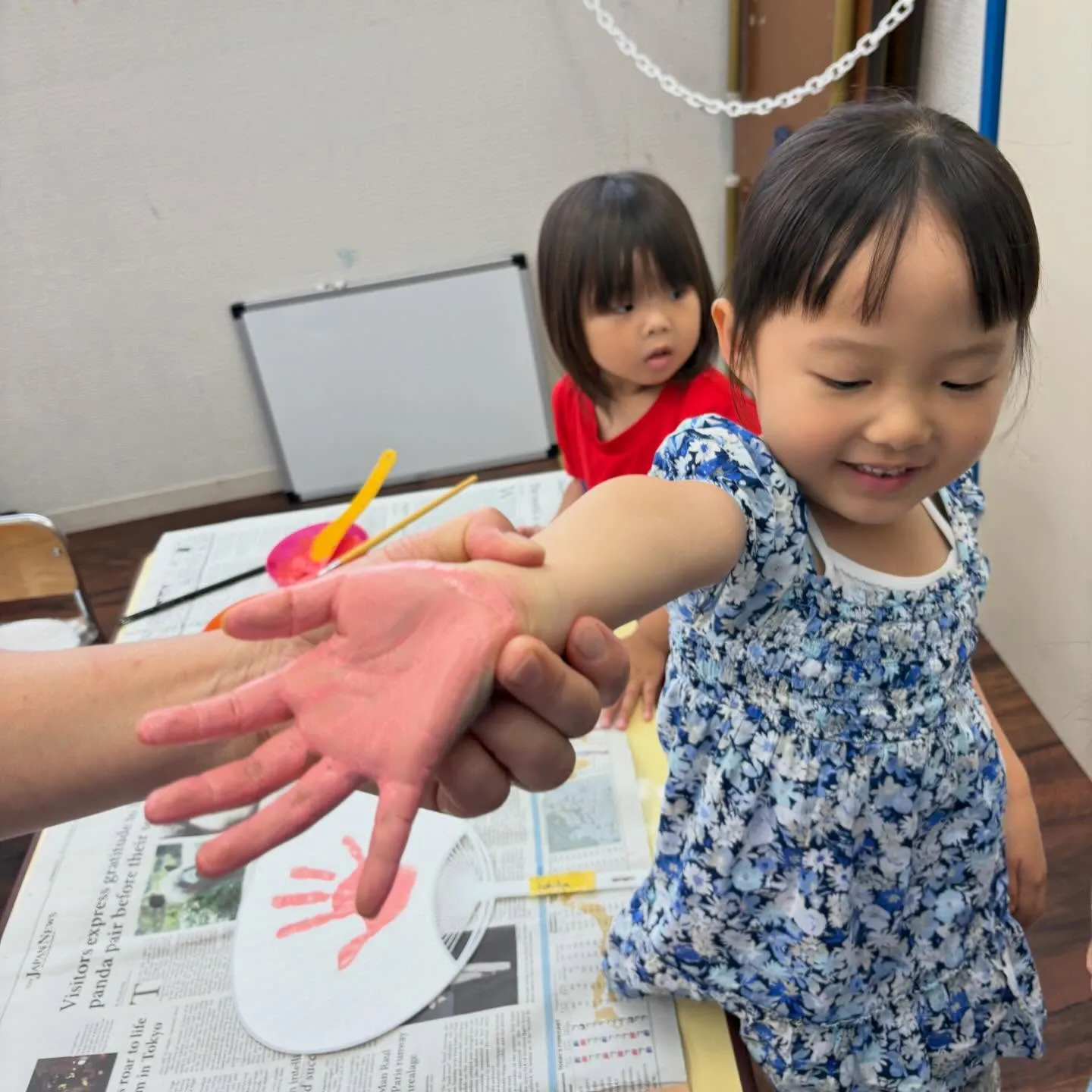 Club activity and Kinder class...