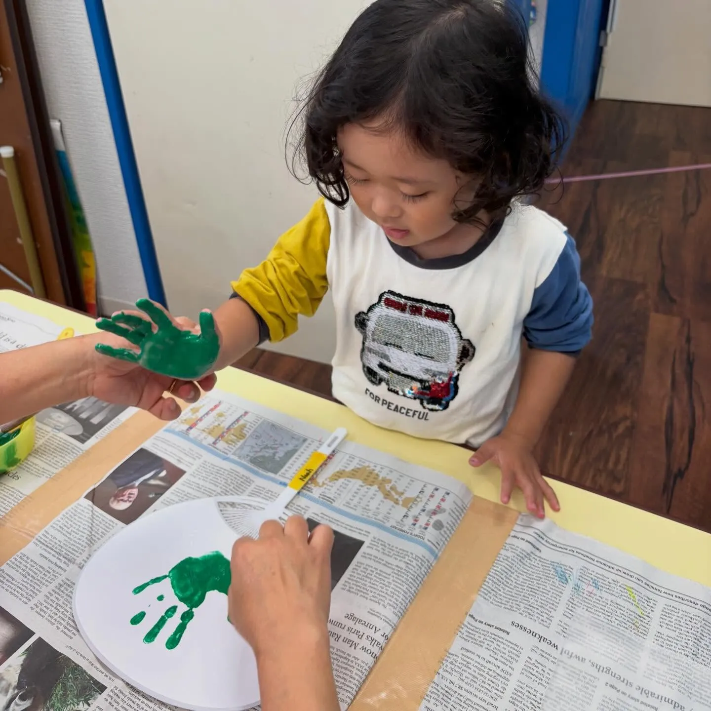 Club activity and Kinder class...