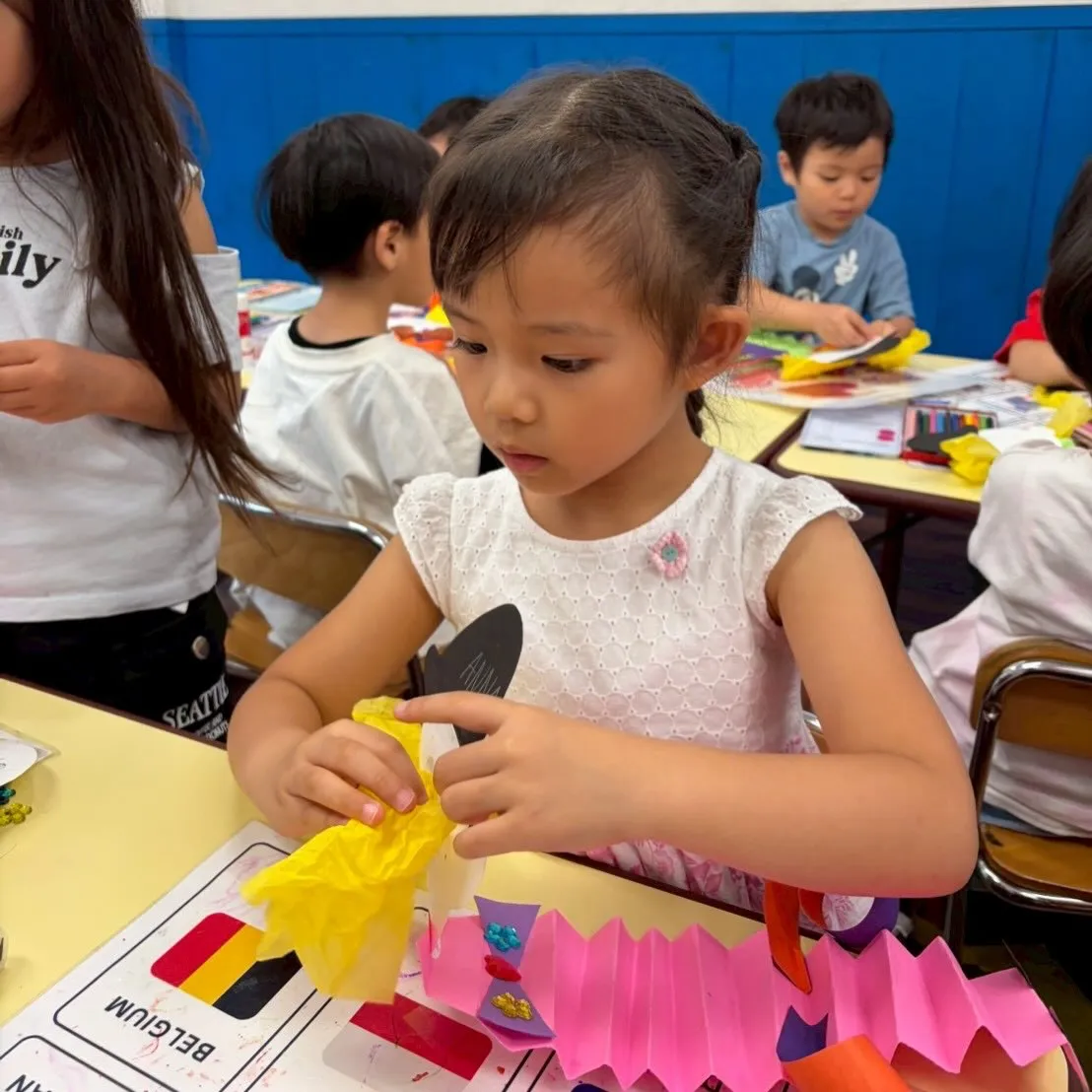 Kinder class Tuesday 