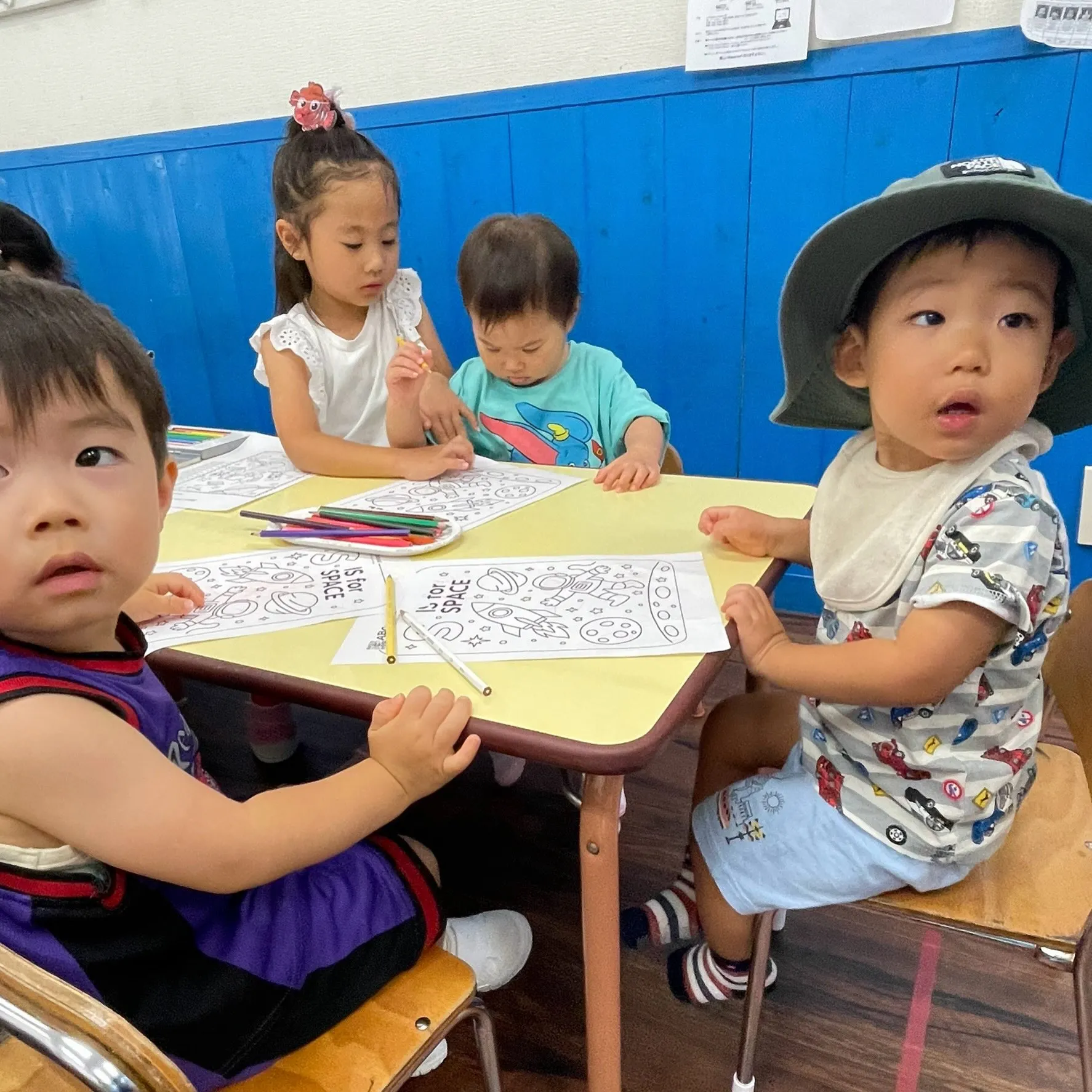 Kinder and toddler class Wedne...