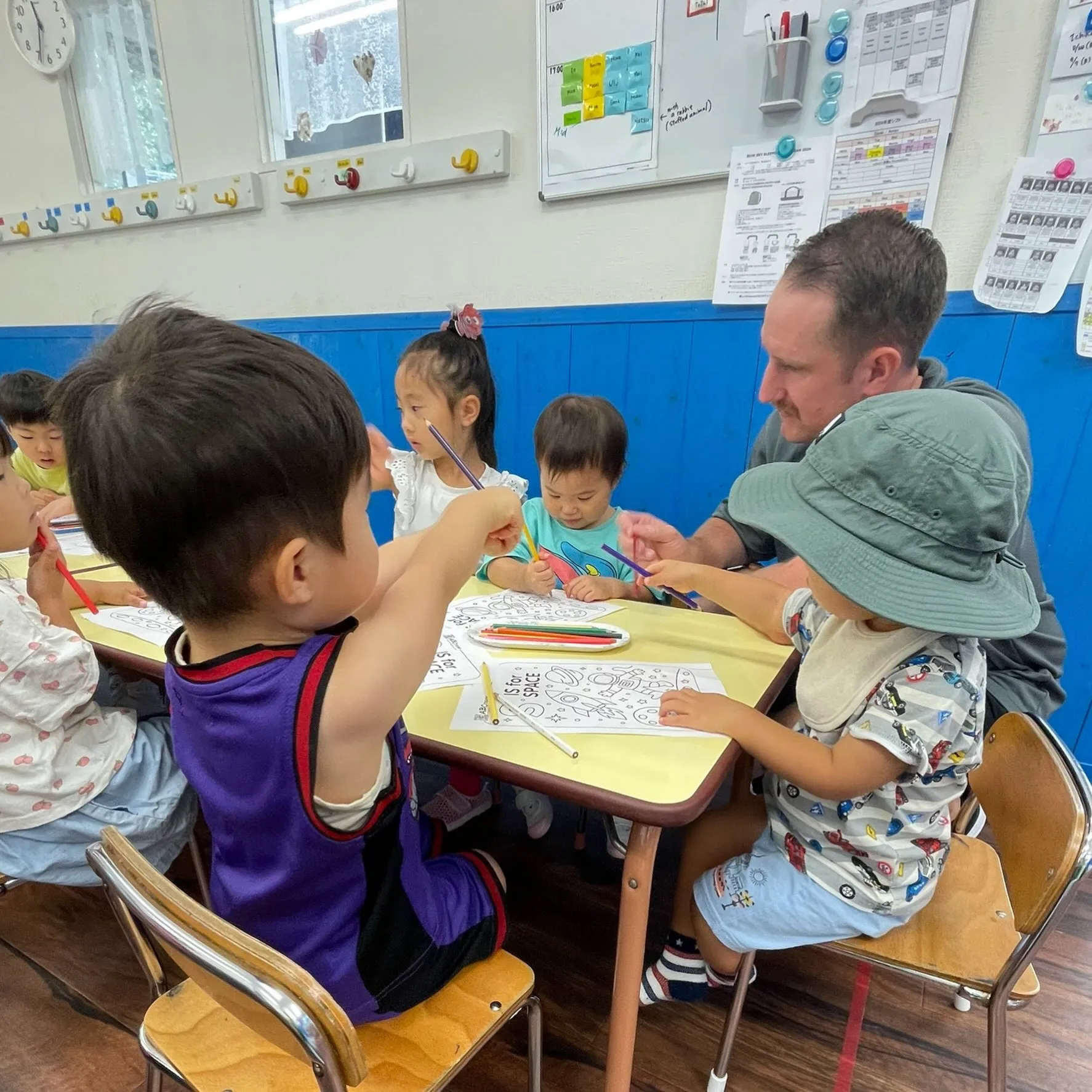 Kinder and toddler class Wedne...