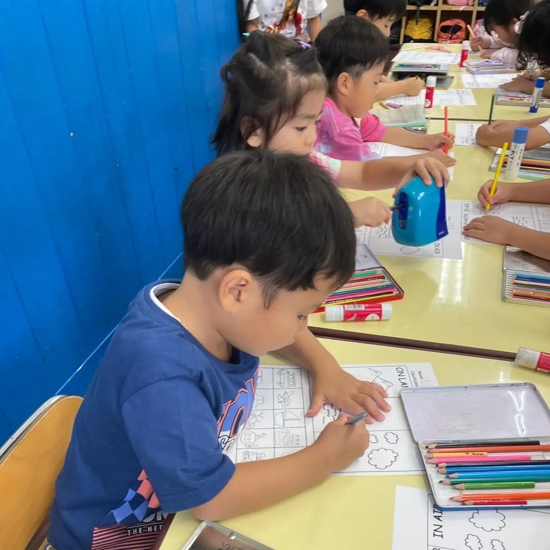 Kinder class Tuesday 